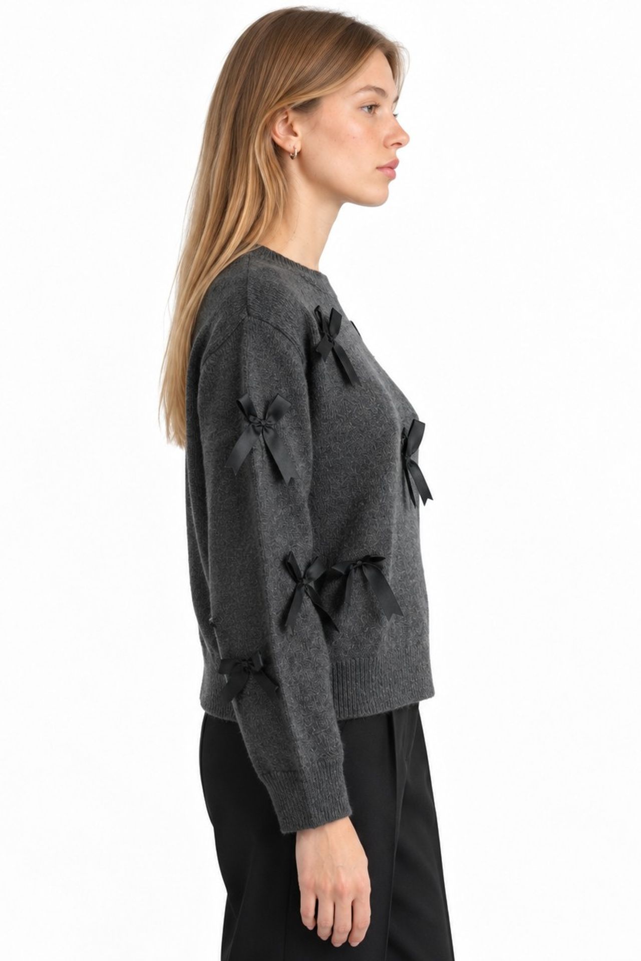 VIORNA Bisiklet Yaka Sweatshirt 3