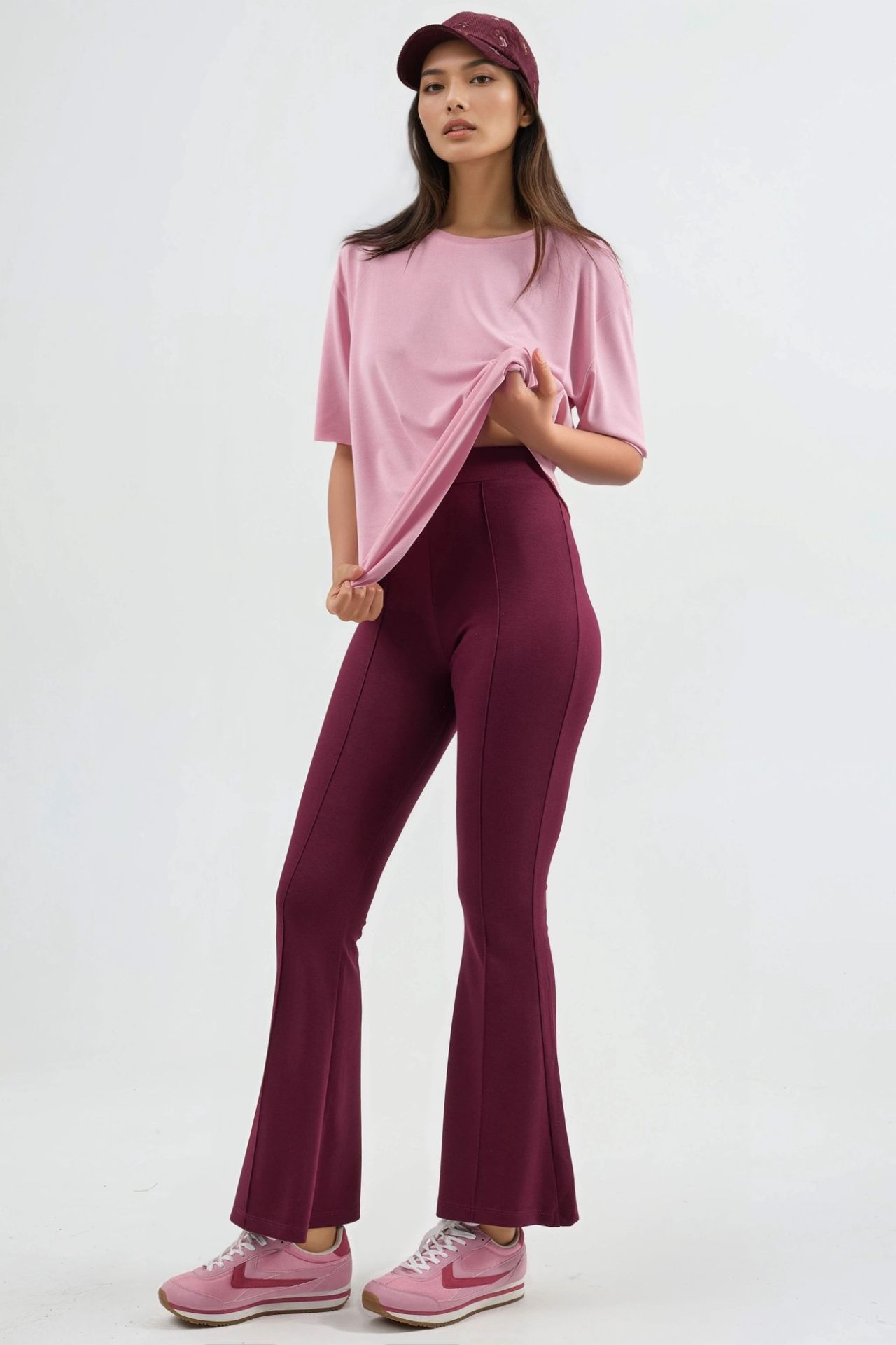 Modal Touch Flare Pants Bersan Collection 4