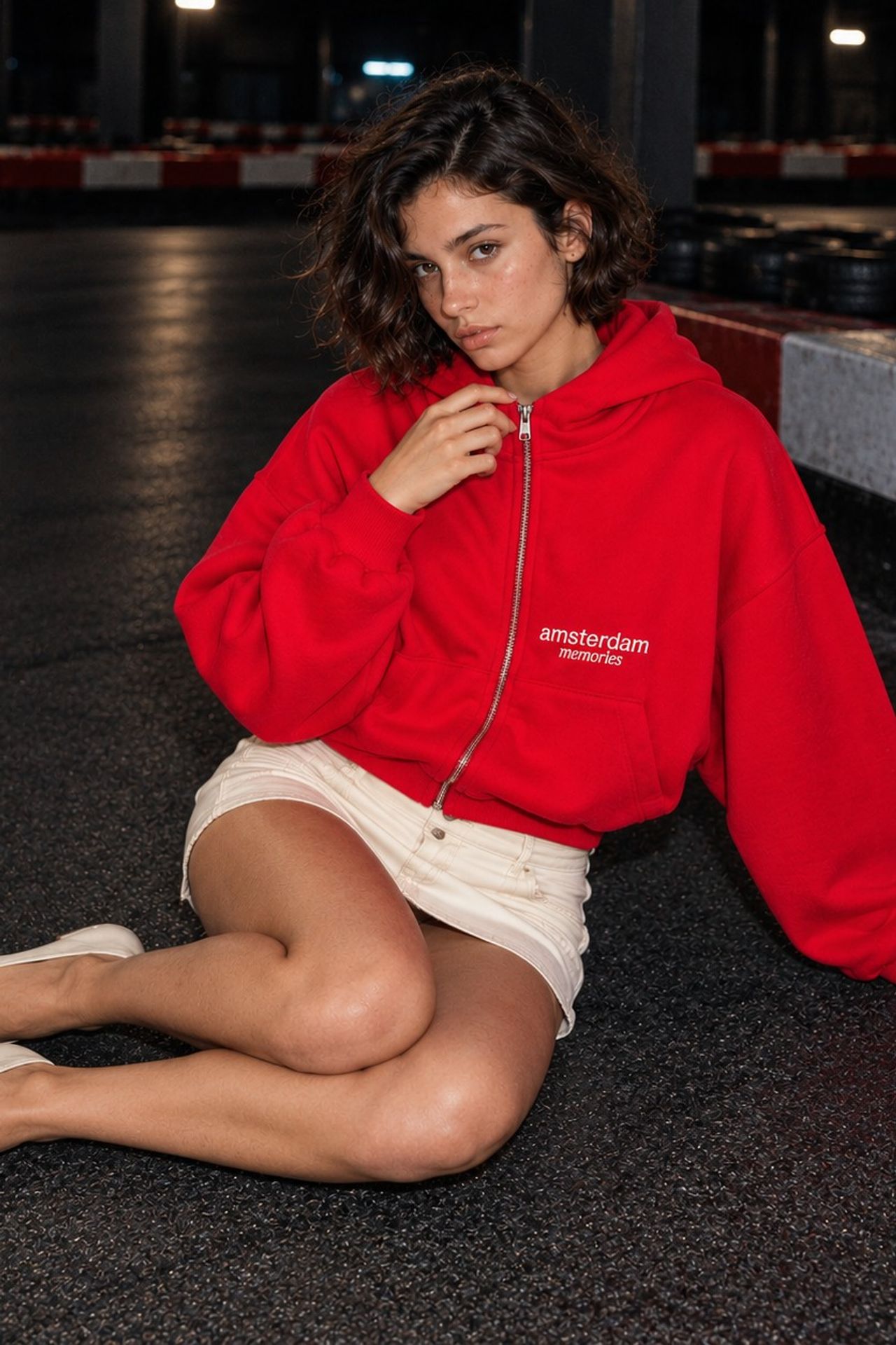 Zip-Up Hooded Sweatshirt 8