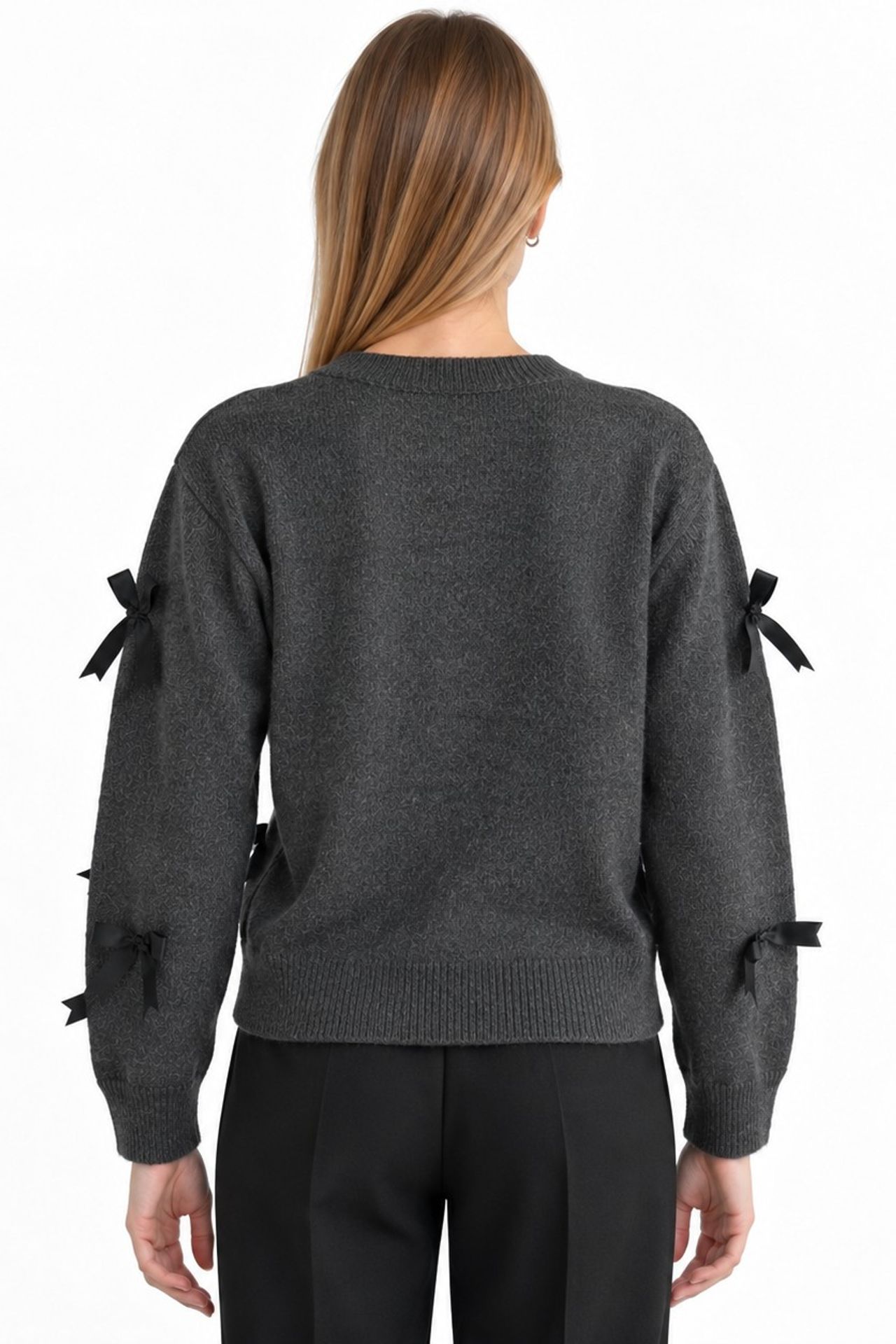 VIORNA Bisiklet Yaka Sweatshirt 4