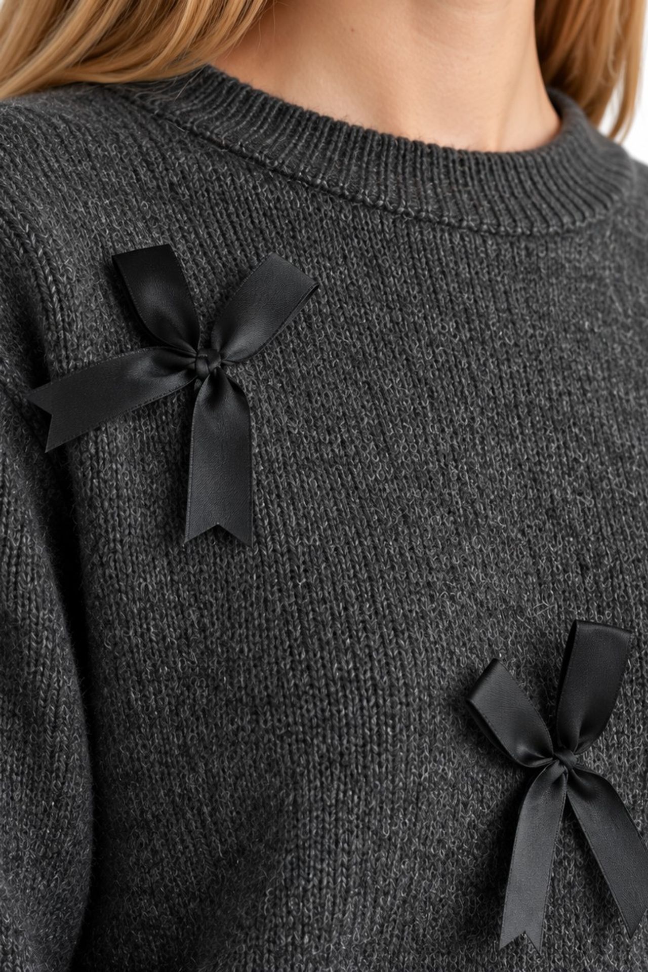VIORNA Bisiklet Yaka Sweatshirt 5
