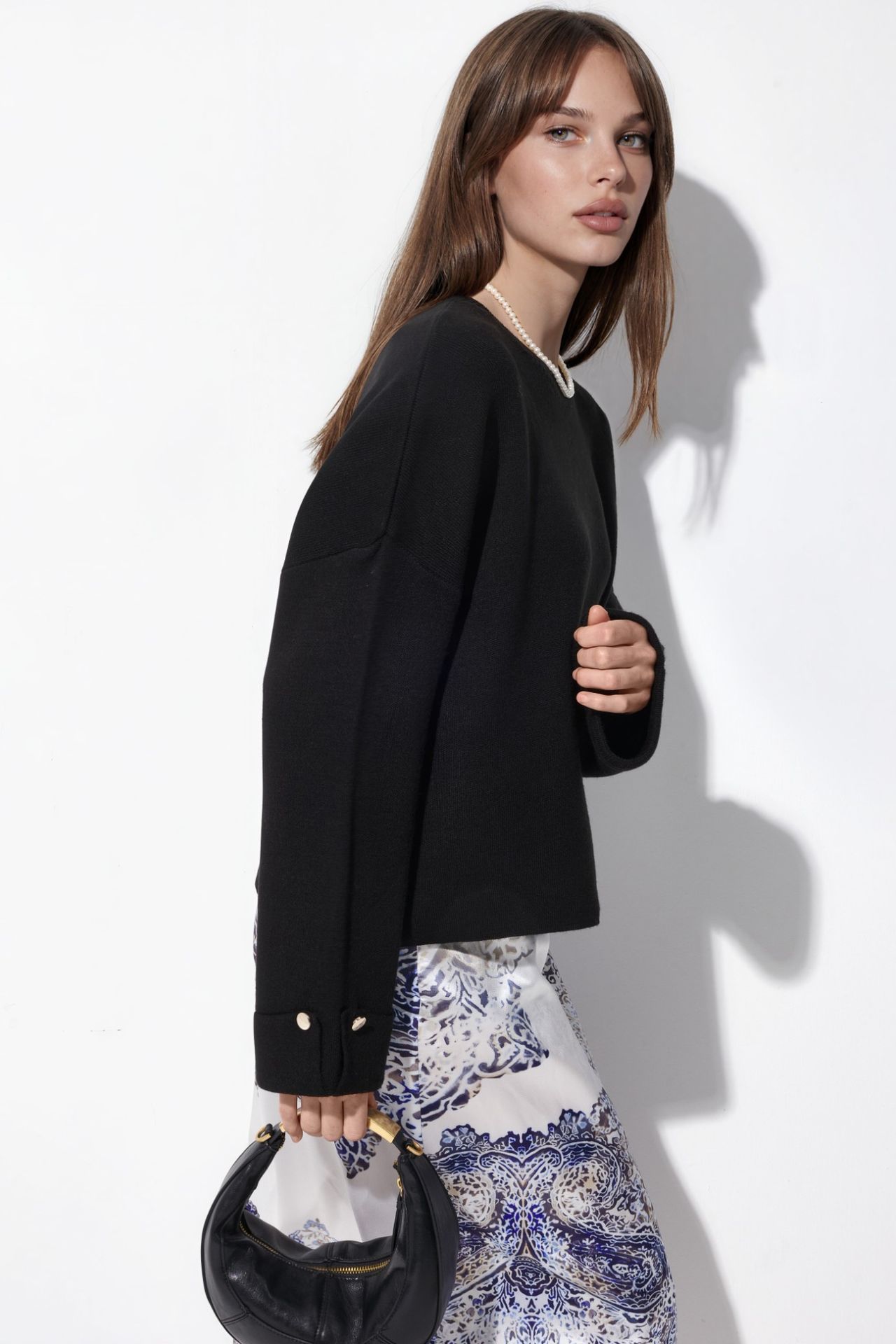 Button Detailed Knit Sweater 2
