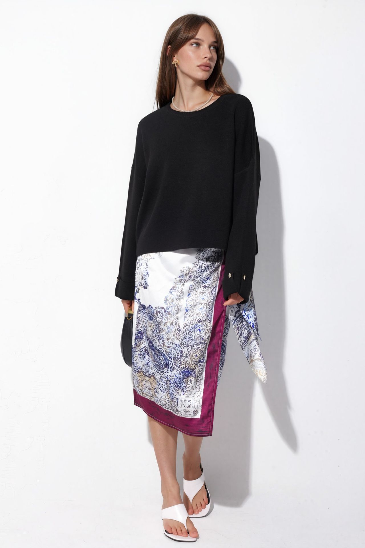 Button Detailed Knit Sweater 4