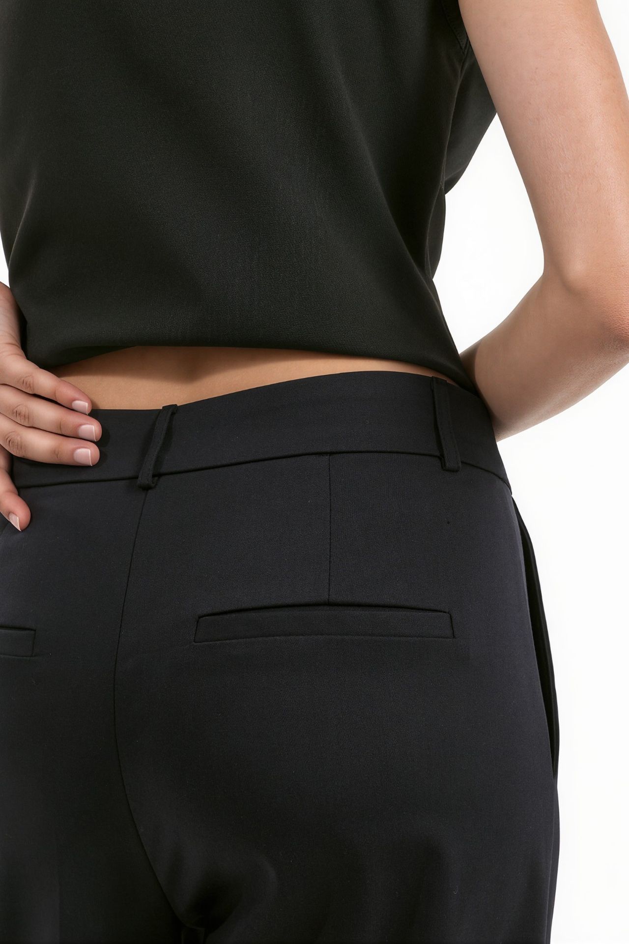 High Waist Cigarette Pants 6