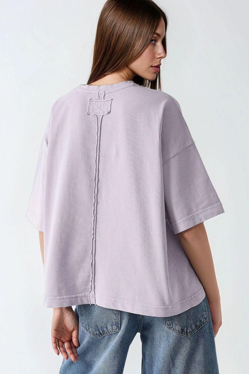 Oversized Destroyed Crew Neck T-Shirt