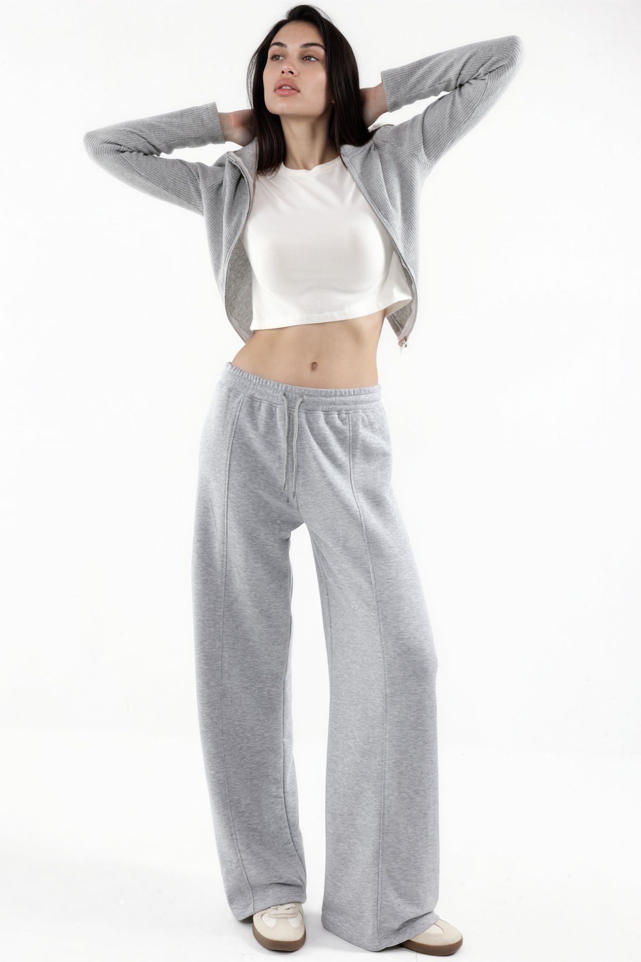 Wide Leg Jogger Pants 2