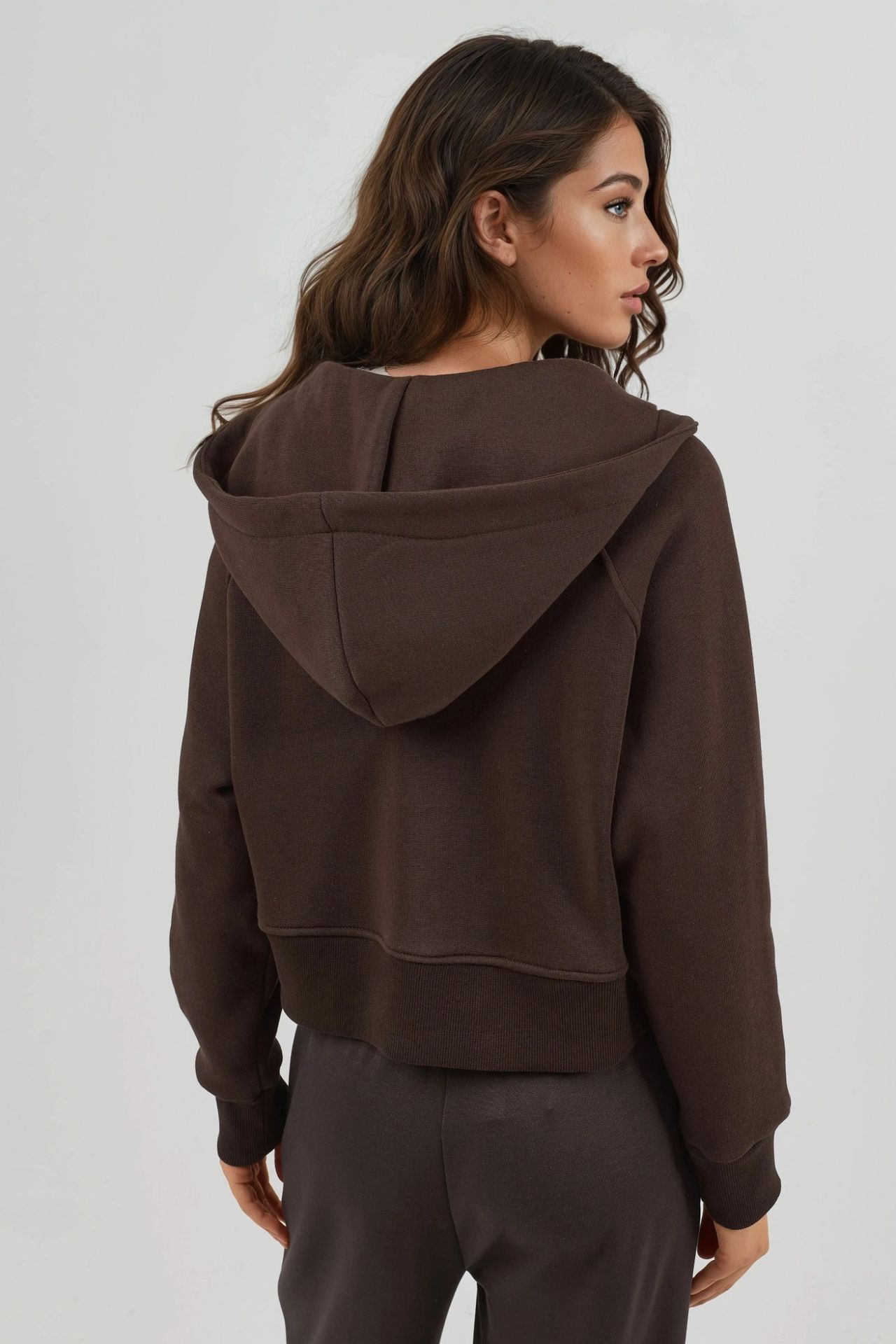 Relaxed Fit Zippered Hoodie 6