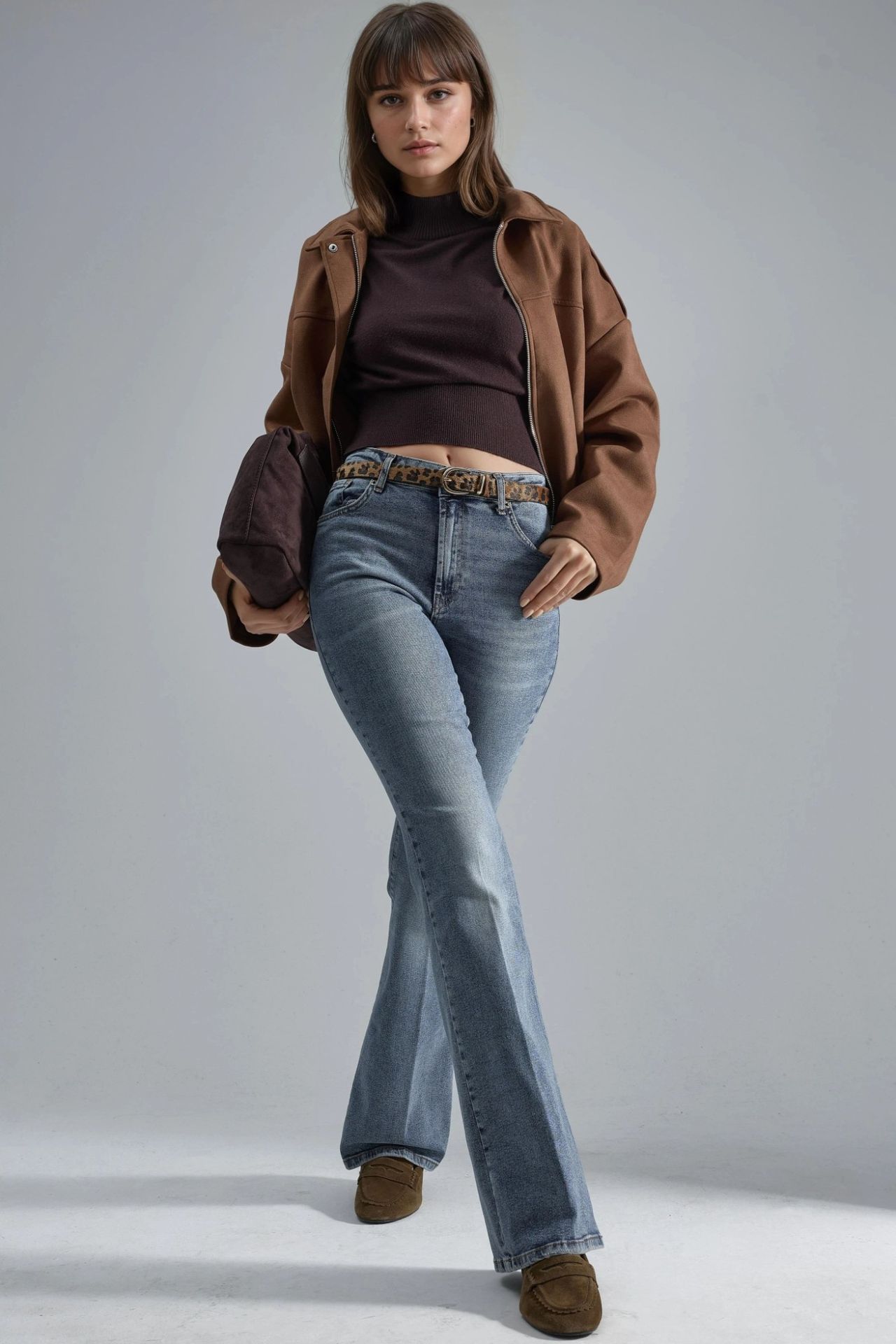 High Waist Flare Jeans 5