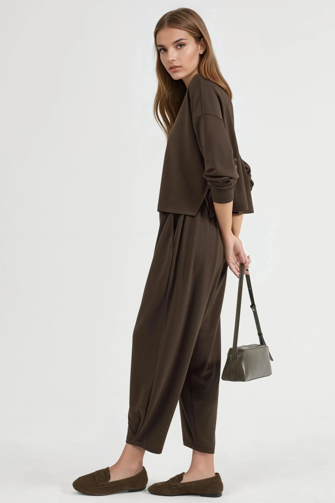 Modal Touch Blouse & Salwar Pants Co-ord Set Bersan Collection 2