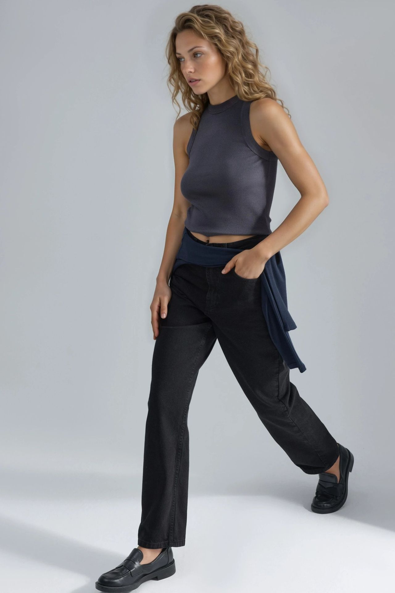 High Waist Mom Jeans 2