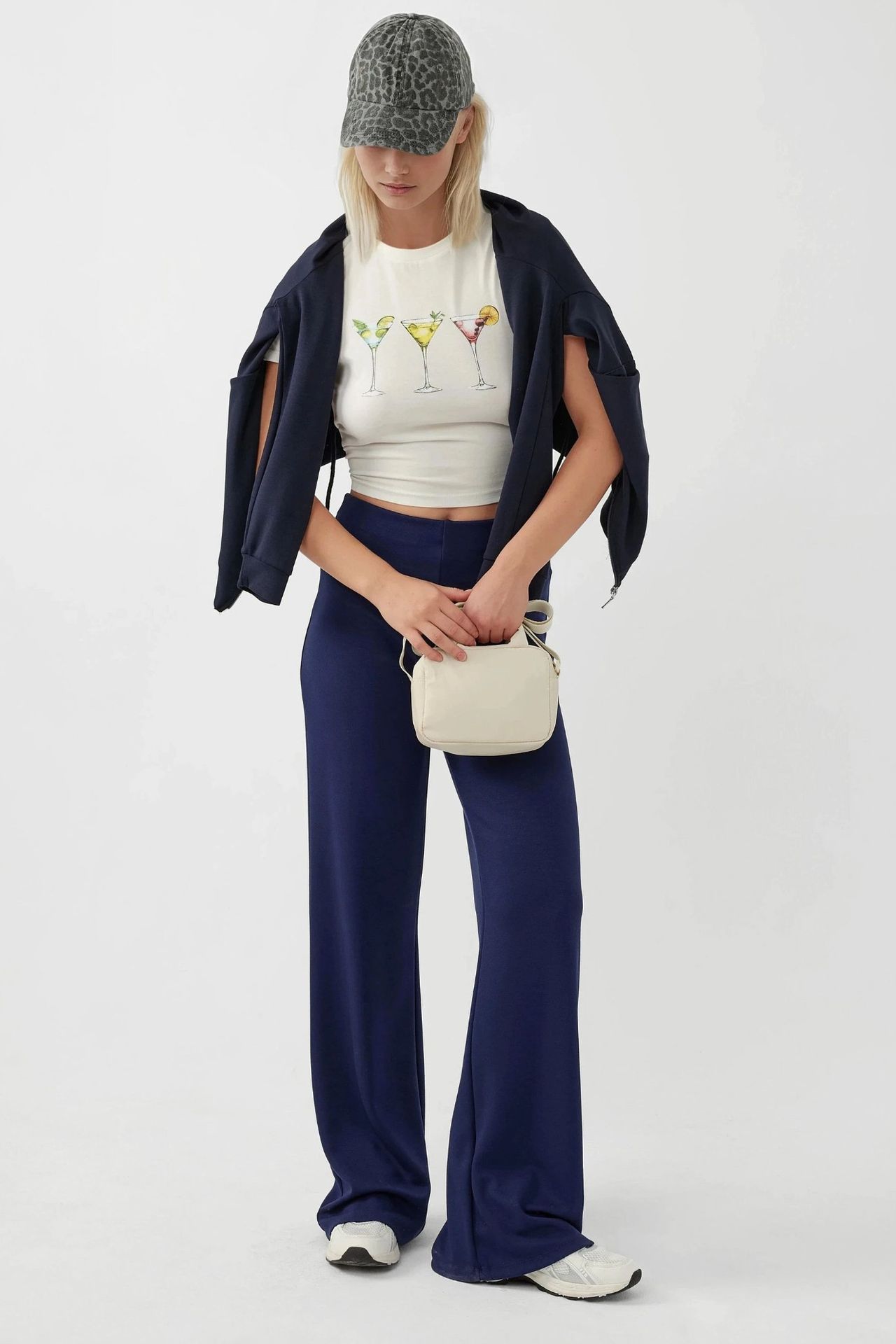 Relaxed Fit Modal Touch Straight Leg Sweatpants 5