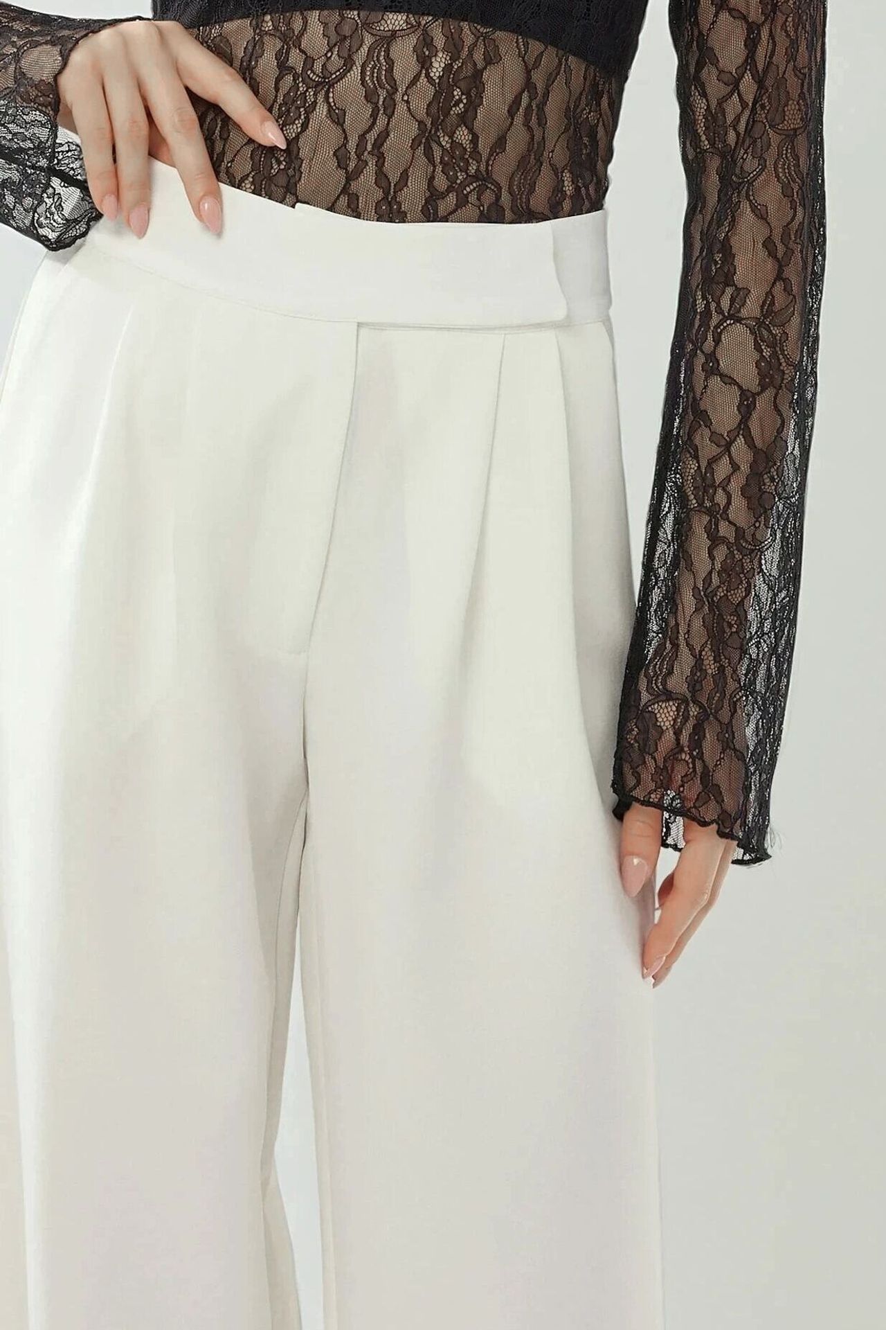 High Waist Wide Leg Palazzo Pants