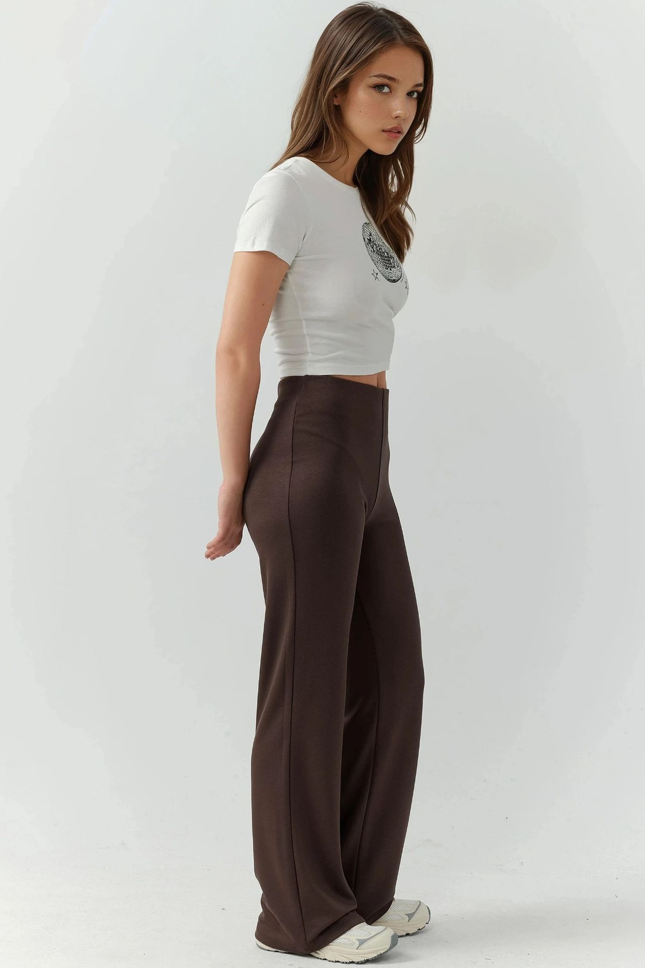Relaxed Fit Modal Touch Straight Leg Sweatpants 5