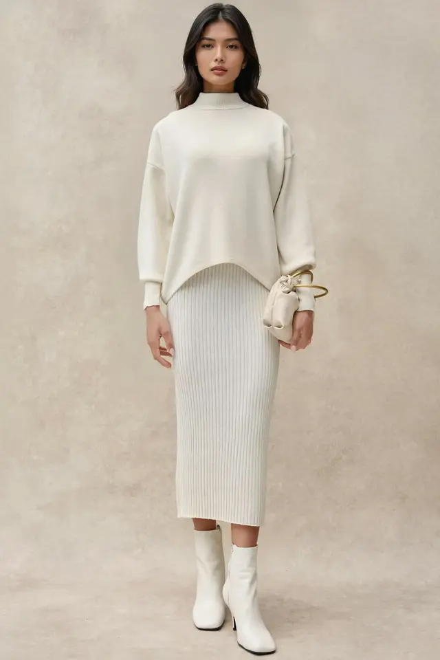 Knitwear Two Pieces Co-ord Set