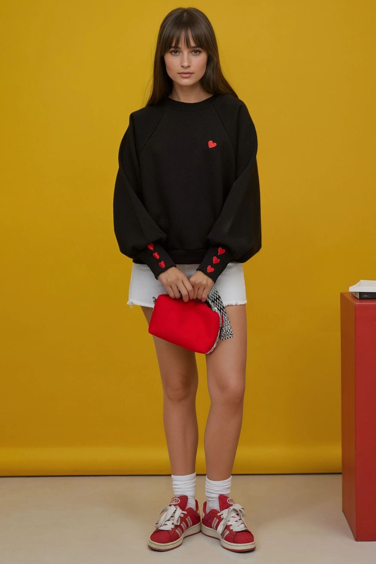 Embroidered Cotton Sweatshirt