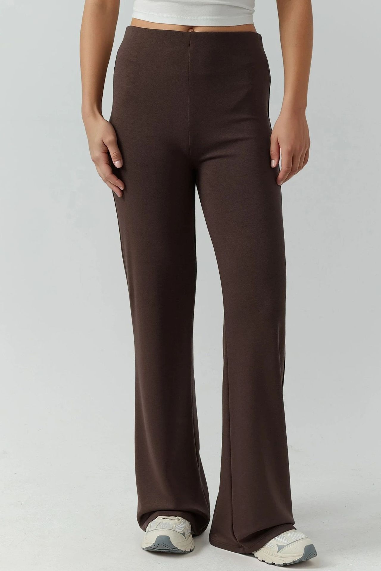 Relaxed Fit Modal Touch Straight Leg Sweatpants 1