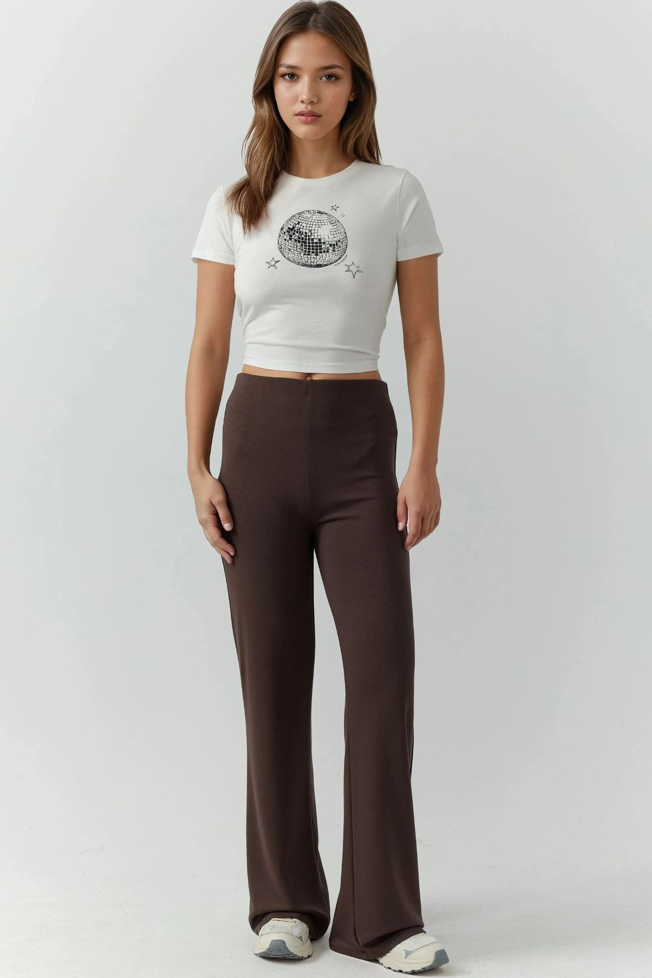 Relaxed Fit Modal Touch Straight Leg Sweatpants 7