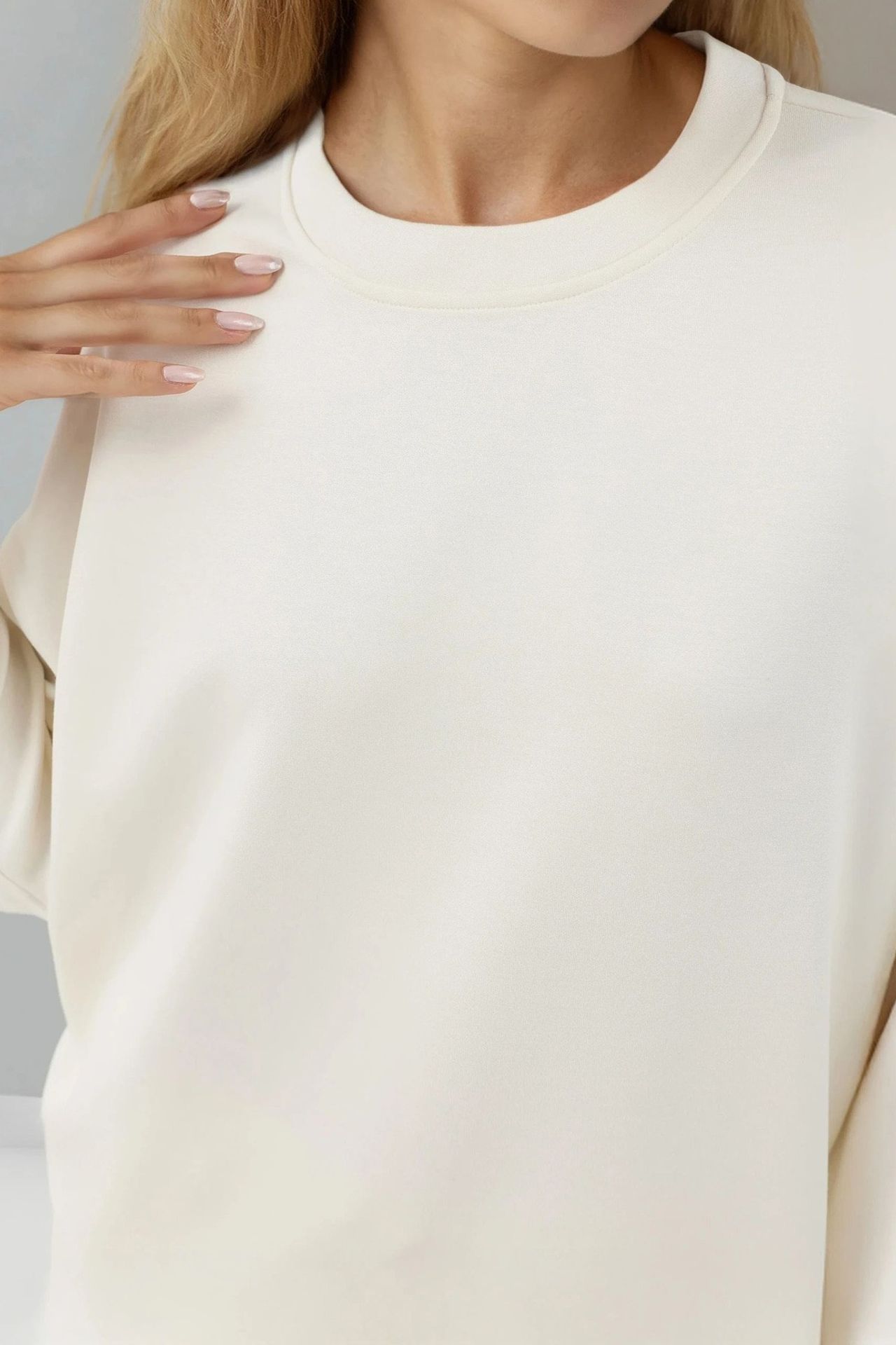 Modal Touch Basic Sweatshirt 5