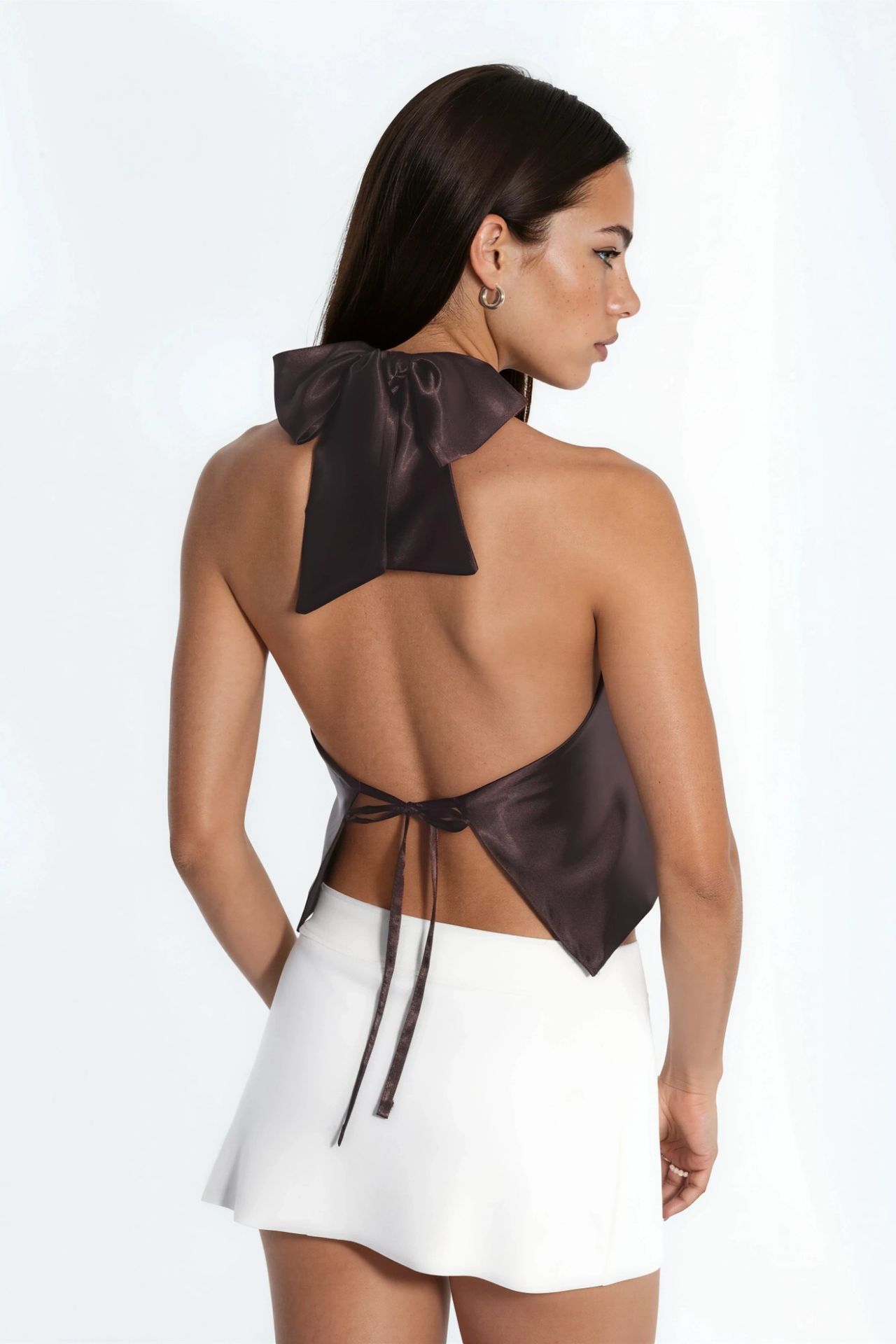 Halter Neck Scarf Top 3