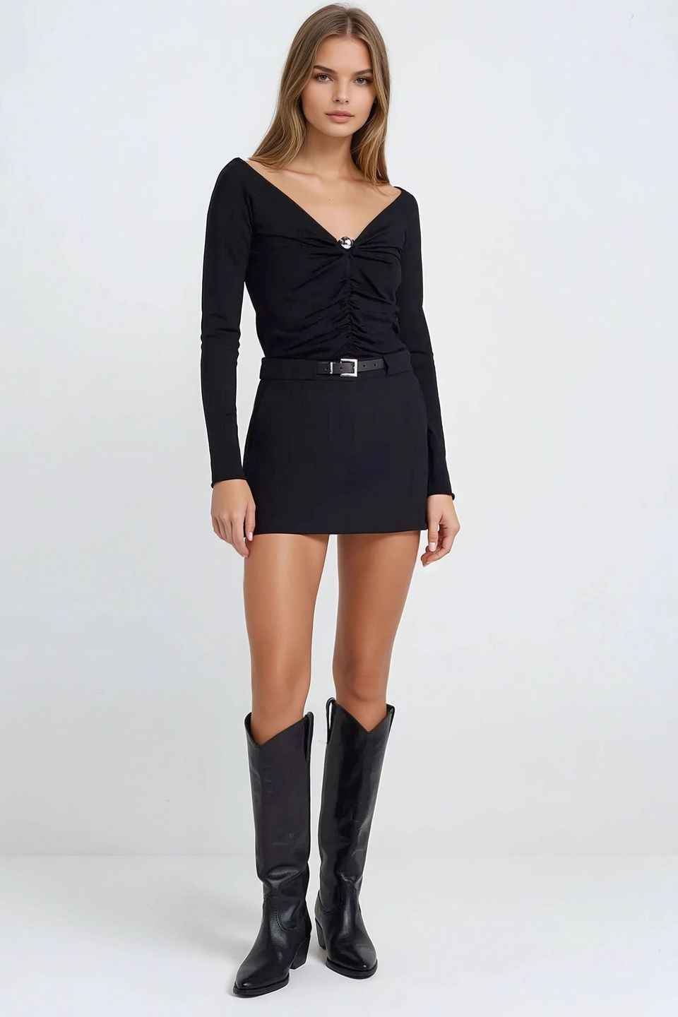 Mini Straight Skorts