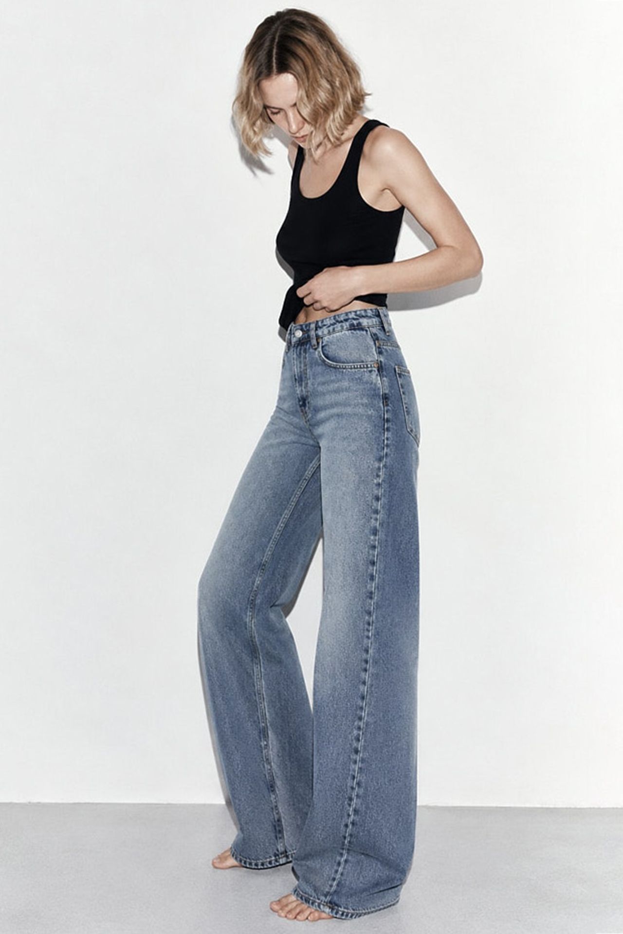 High Waist Wide Leg Jeans 3