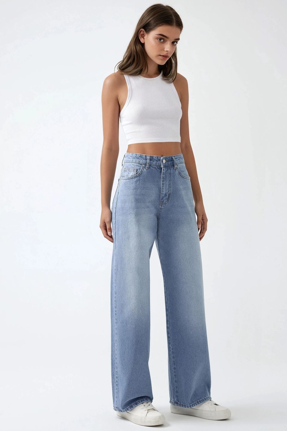 Baggy Fit Denim Jeans