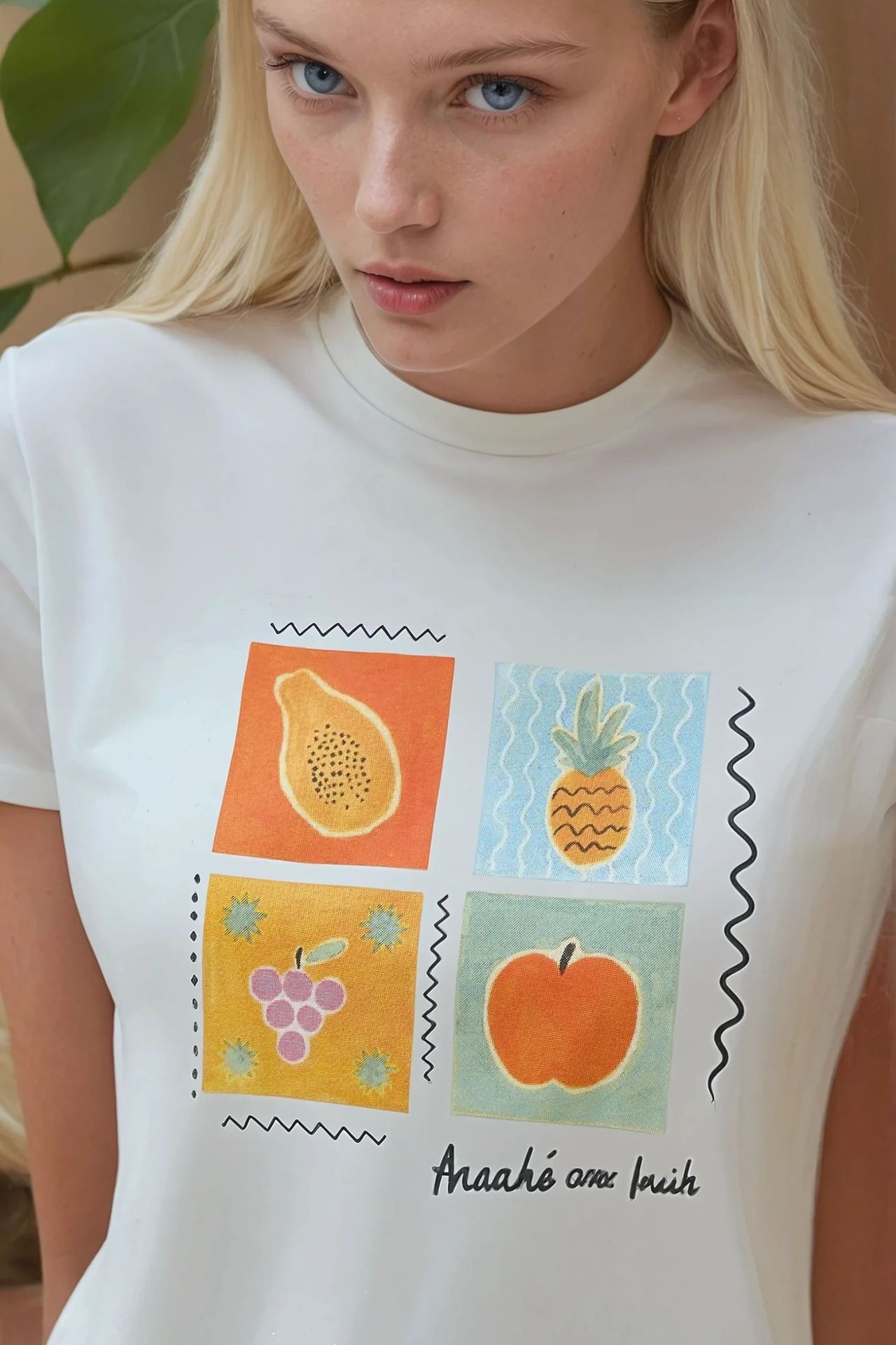 Printed Regular Fit Crew Neck 100% Cotton T-shirt