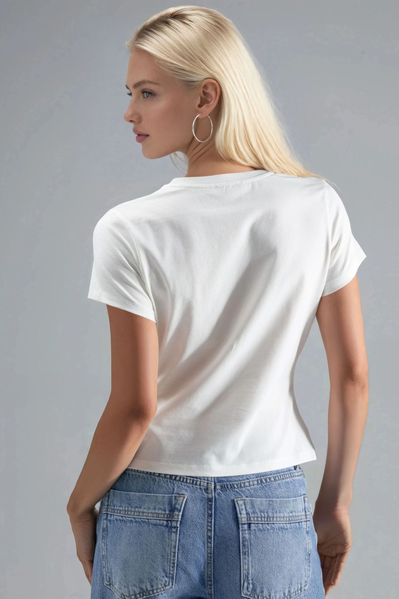 Patterned Fitted T-Shirt 3