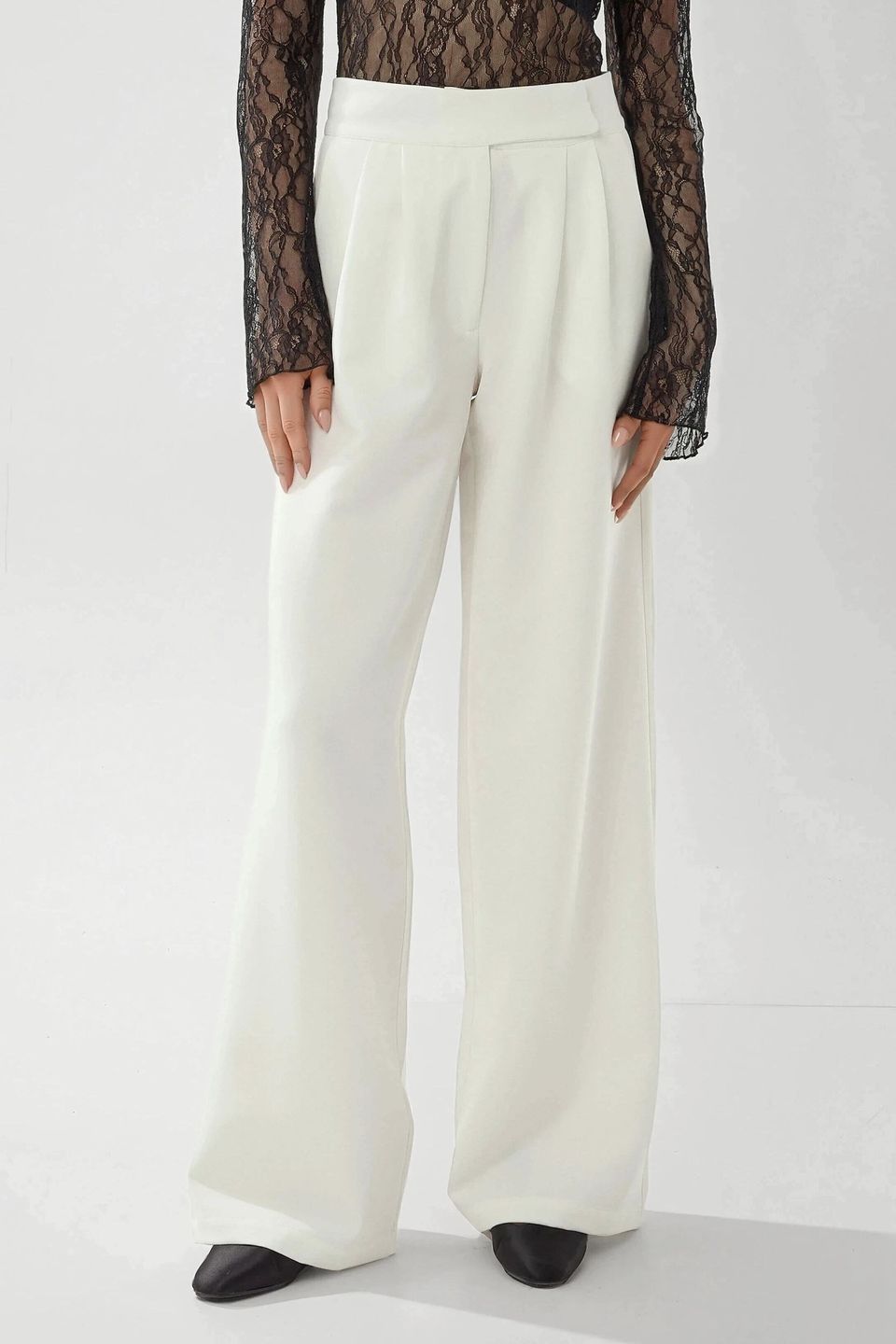 High Waist Wide Leg Palazzo Pants