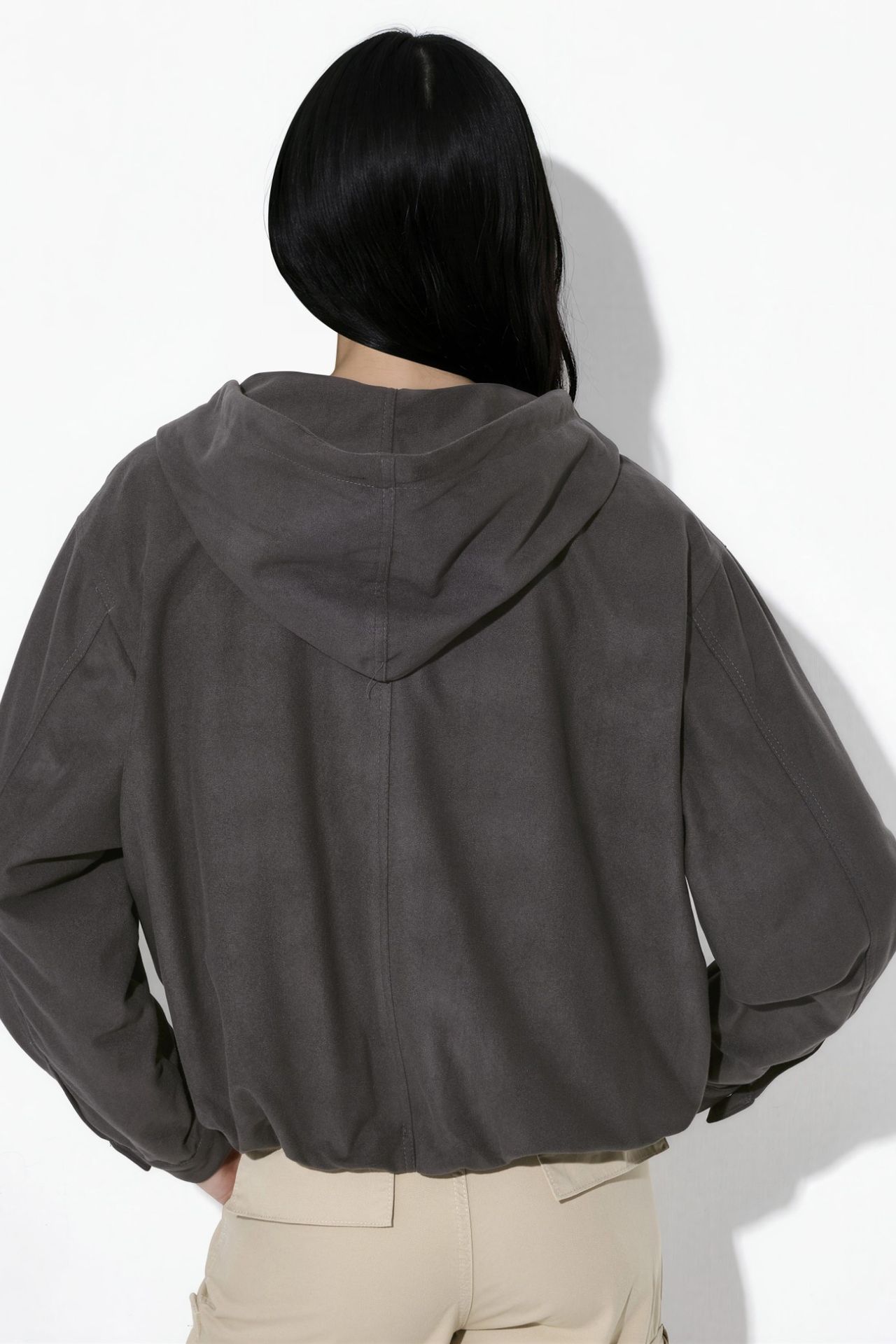 Zip-Up Hooded Jacket 4