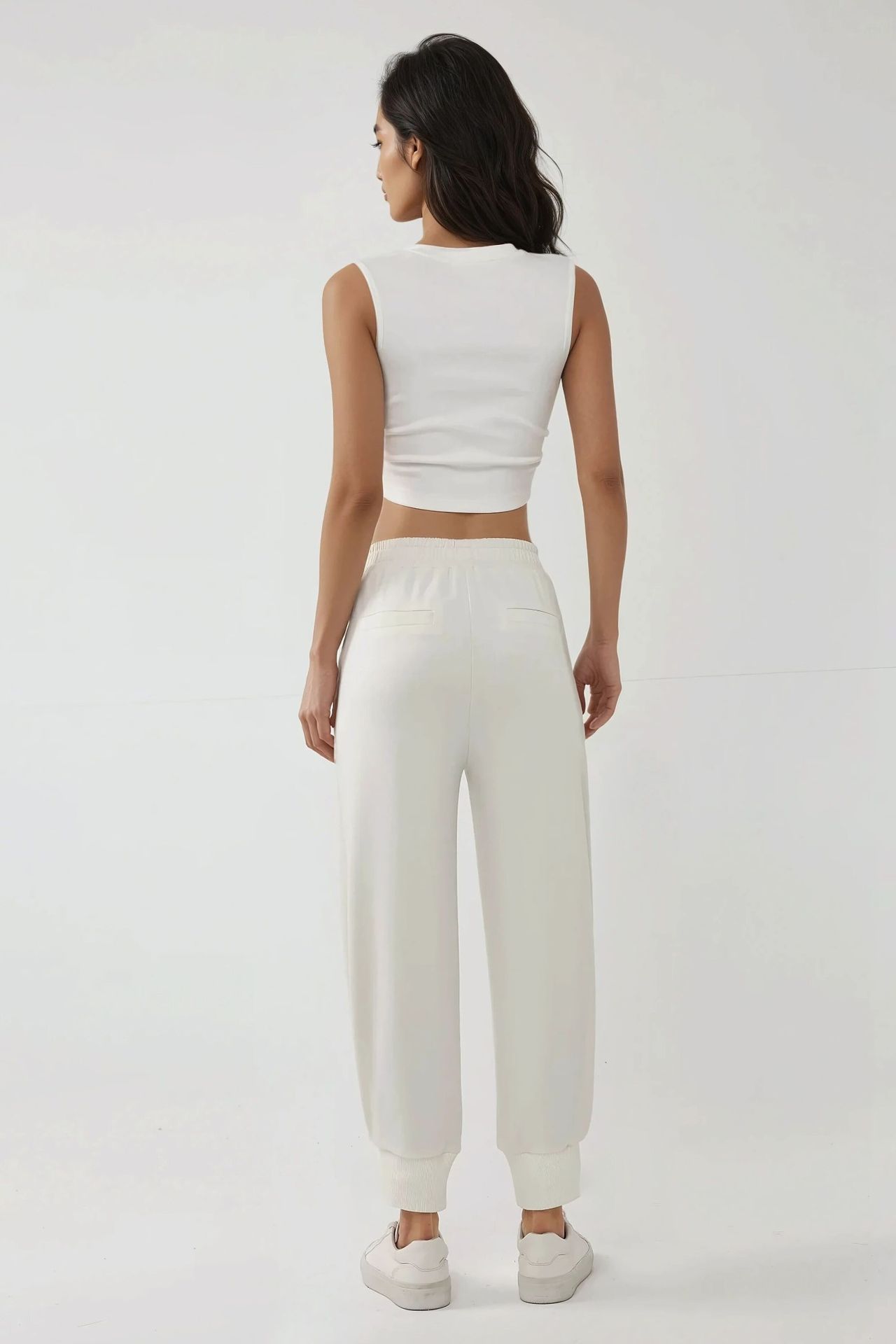 Elastic Waist Jogger Sweatpants