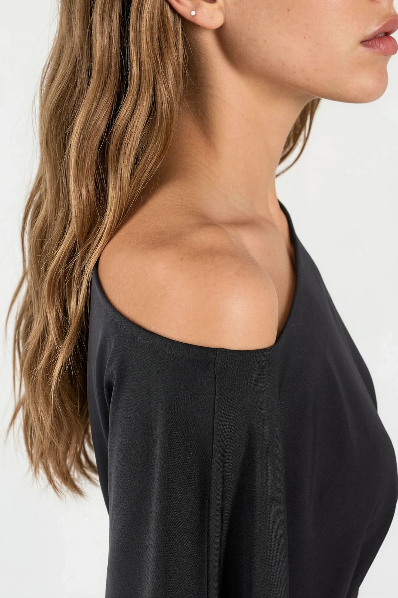 Loose Fit Boat Neck T-Shirt 6