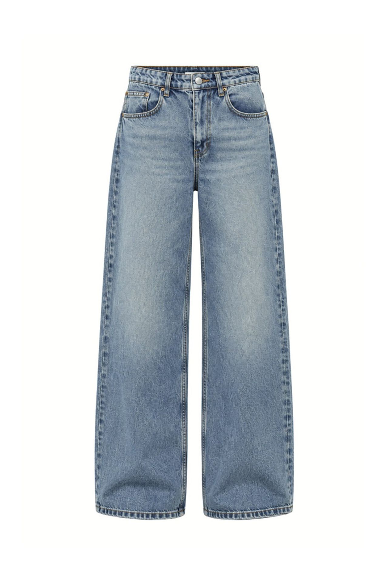 High Waist Wide Leg Jeans 5