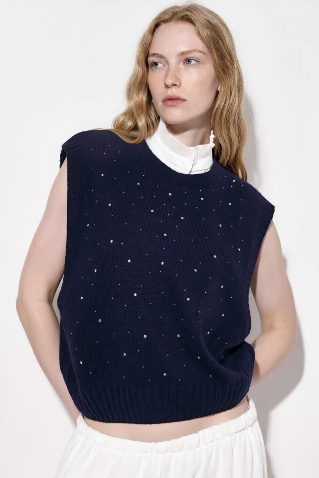 Embellished Sweater