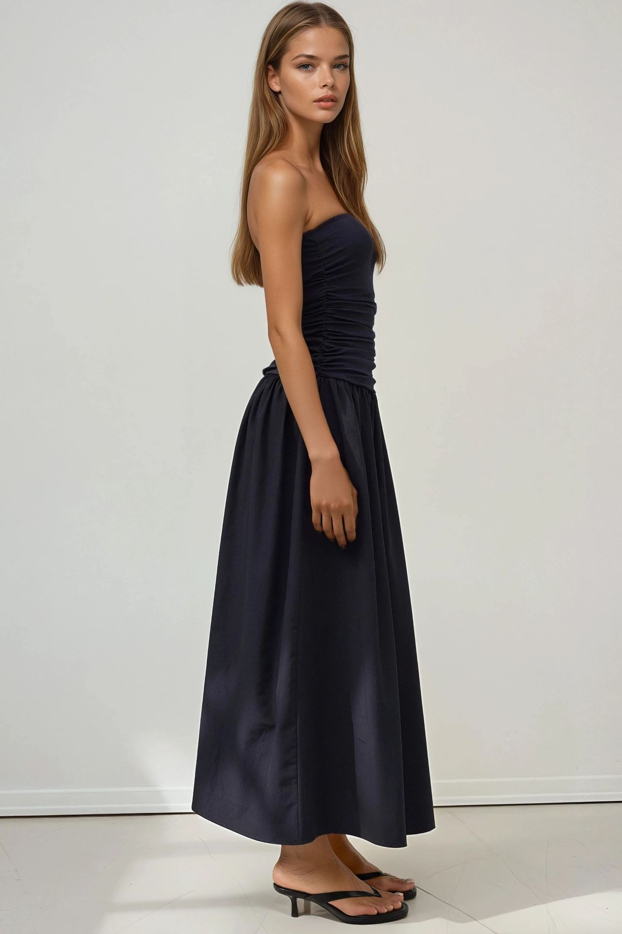 Strapless Maxi Dress Detail 5