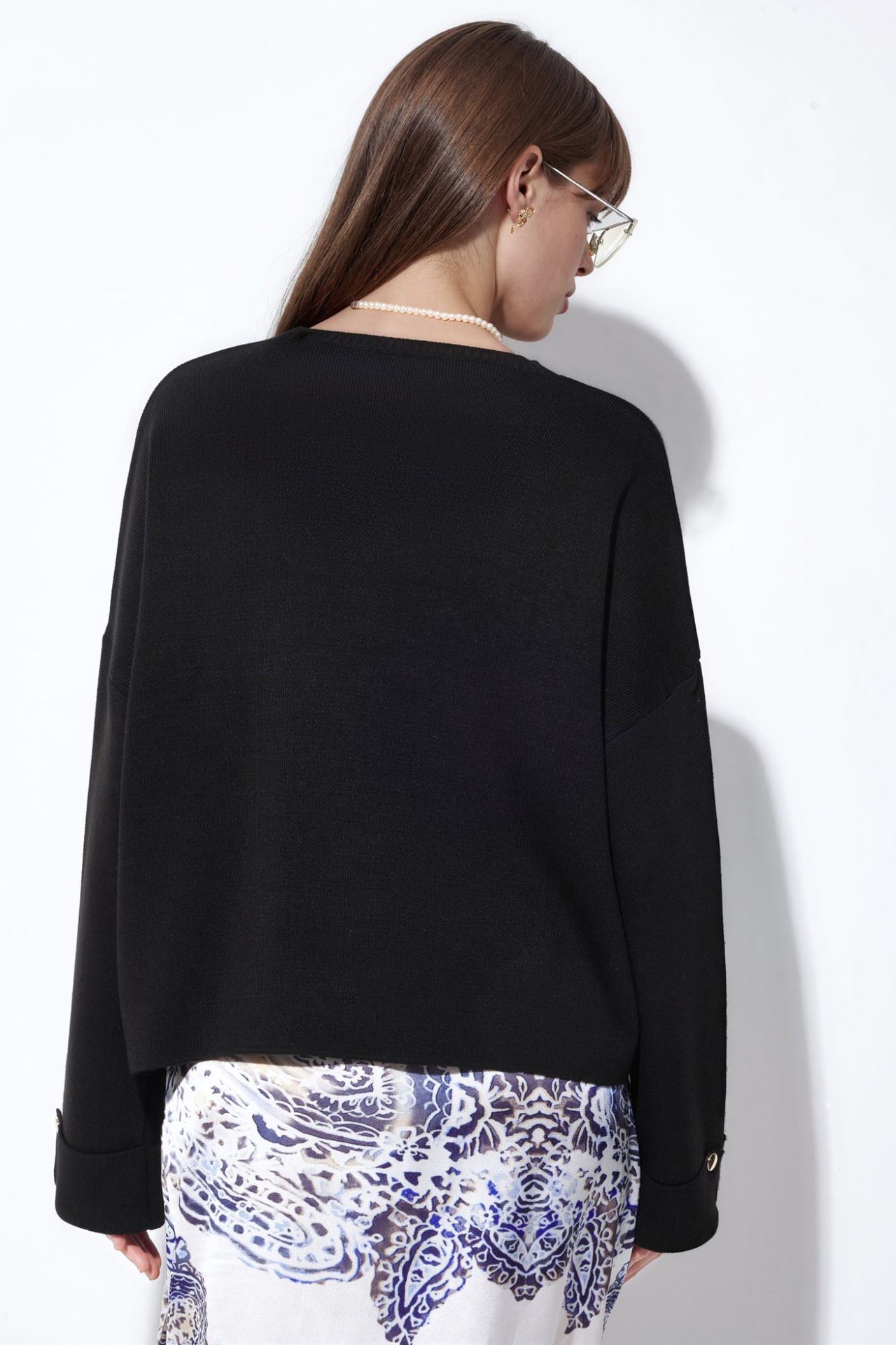 Button Detailed Knit Sweater 3
