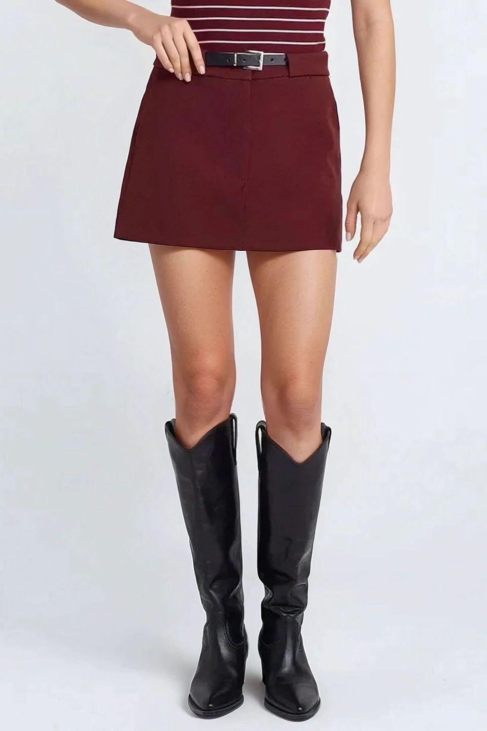 Mini Straight Skorts