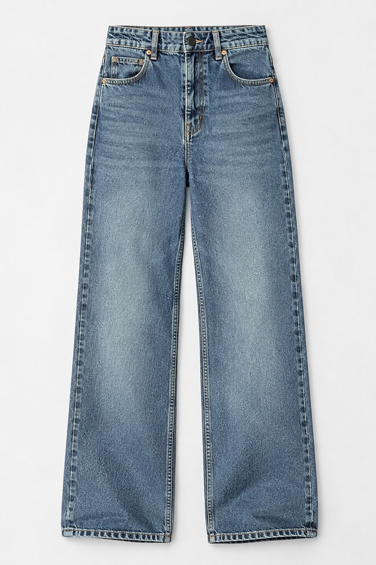H92 Straight Wide Leg Denim Jeans 1