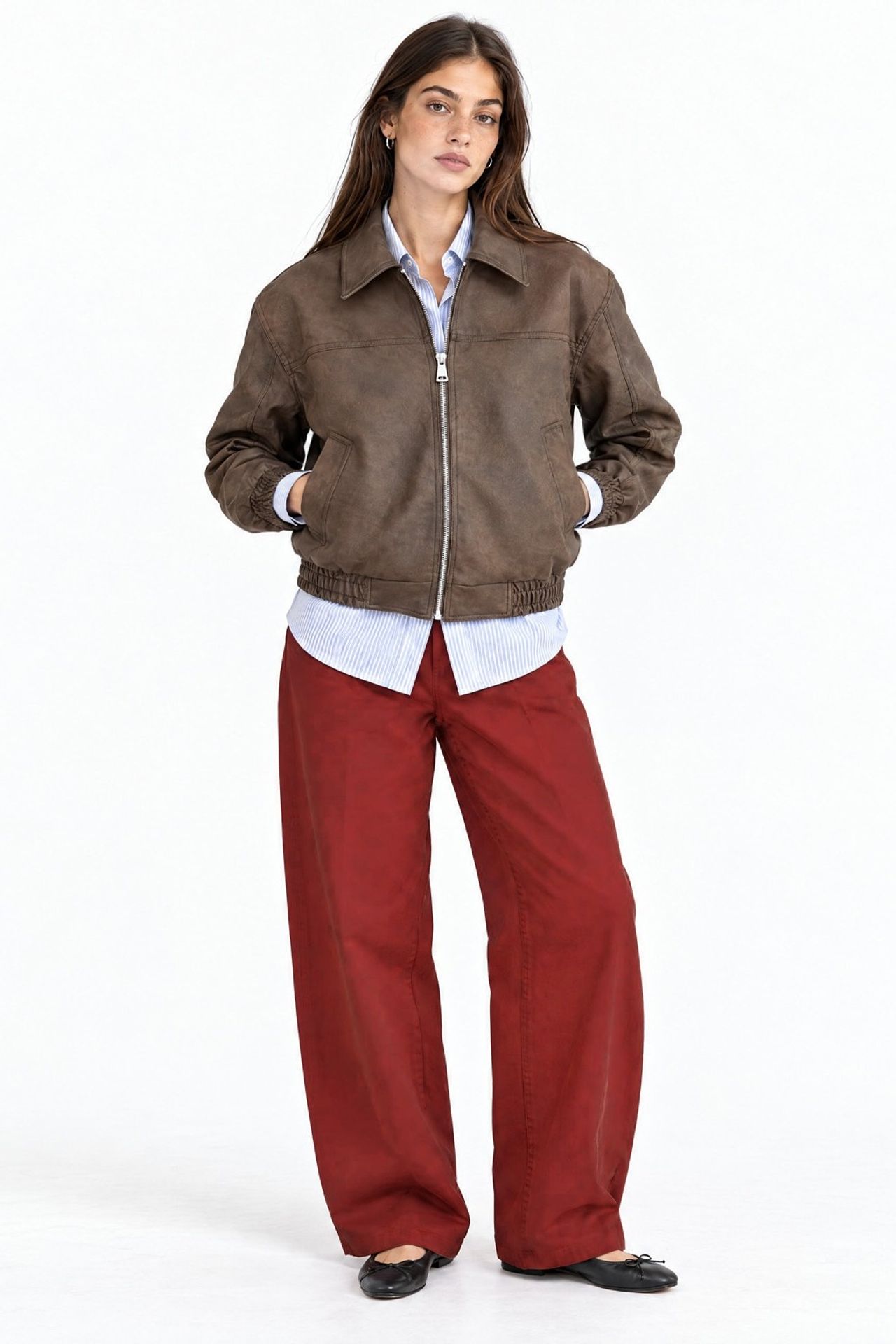 Faux Leather Jacket 5