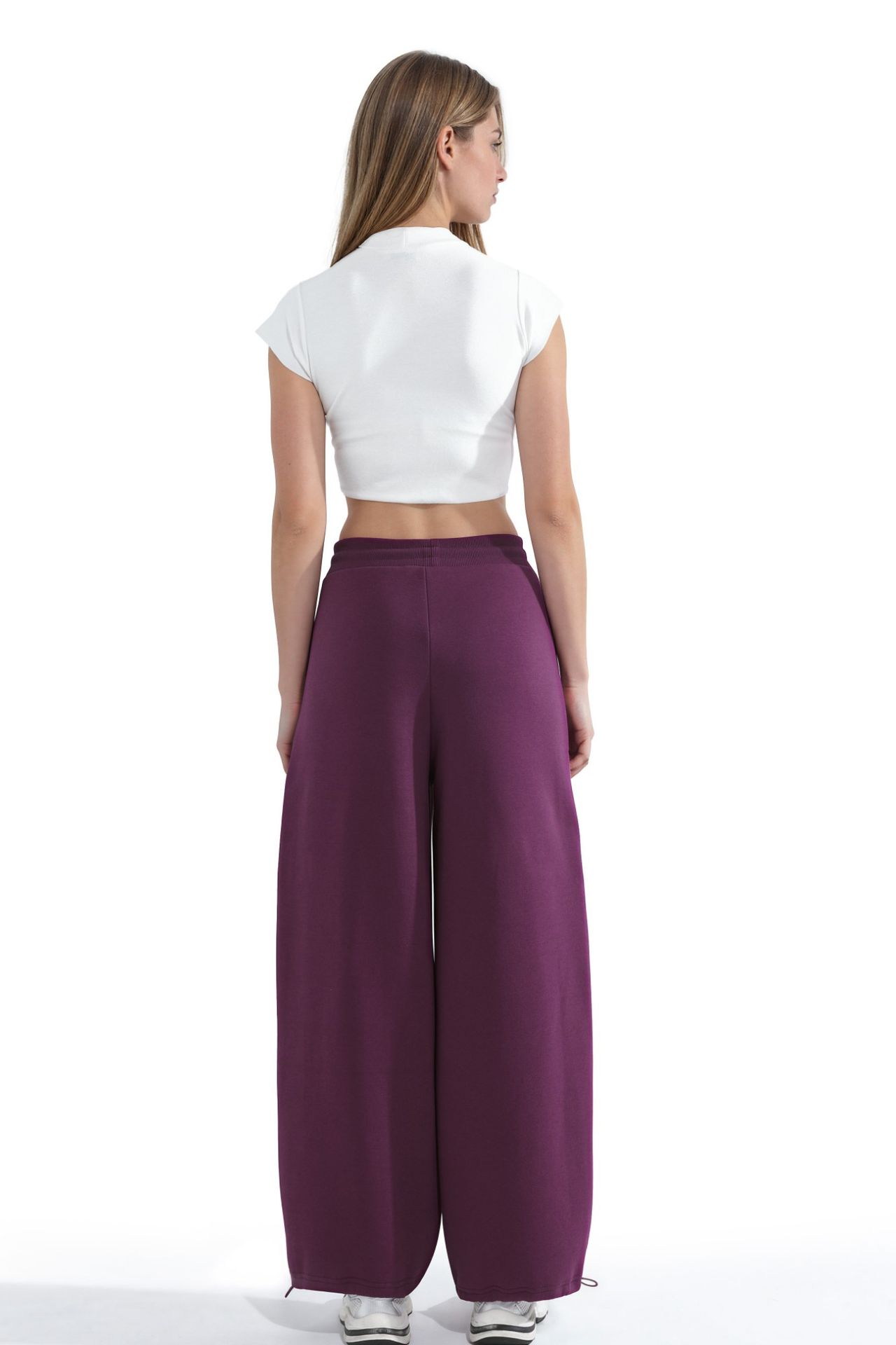 Barrel Fit Basic Raised Sweatpants 6