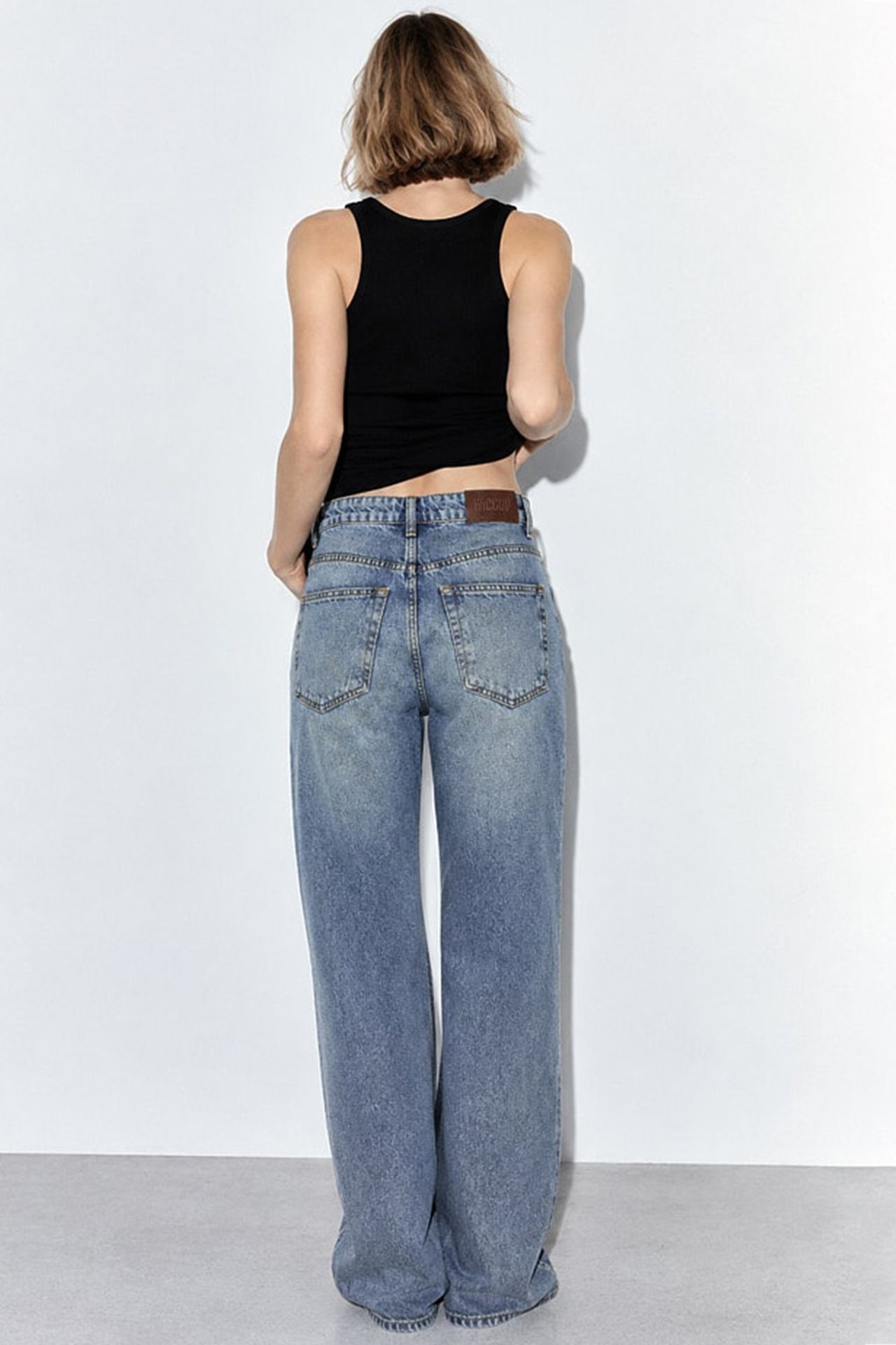 High Waist Wide Leg Jeans 4
