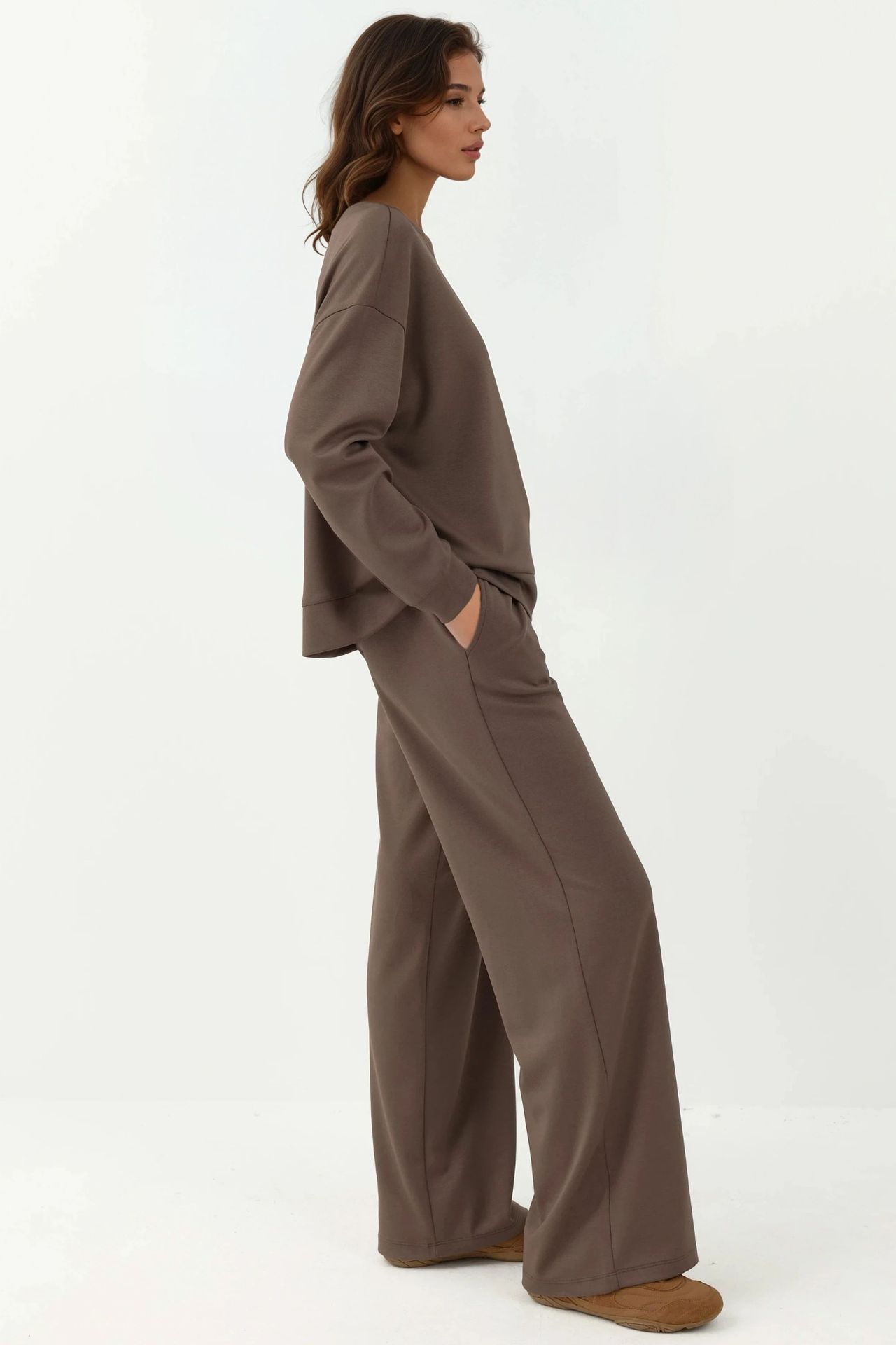 Modal Touch Basic Sweatshirt