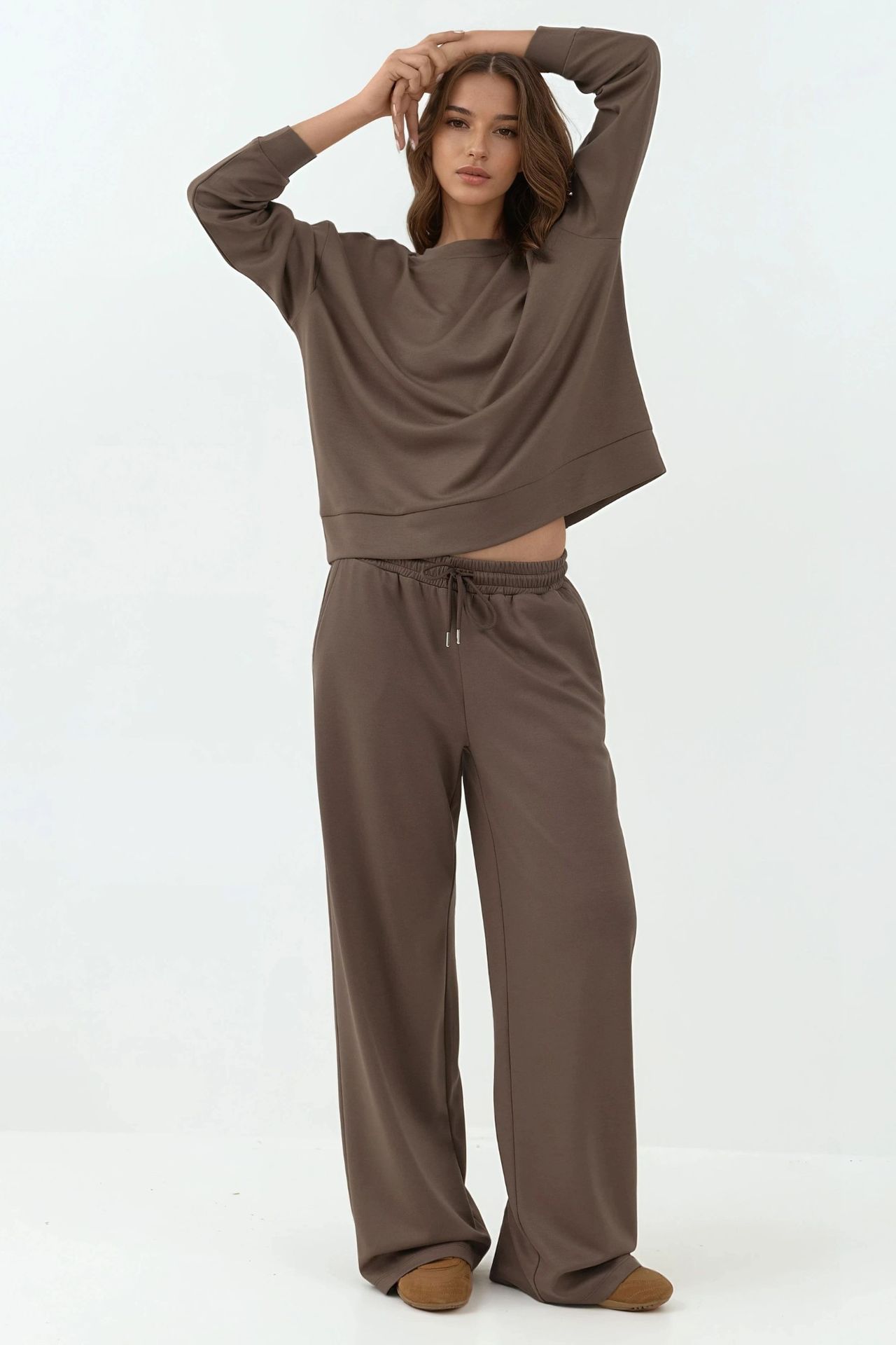 Modal Touch Basic Sweatshirt