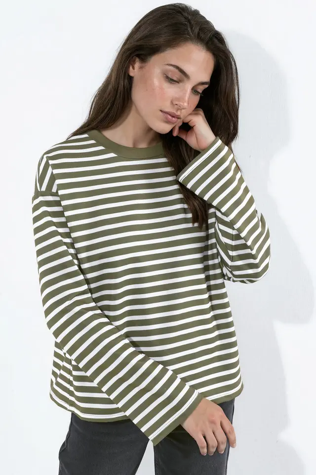 Striped Long Sleeve T-Shirt