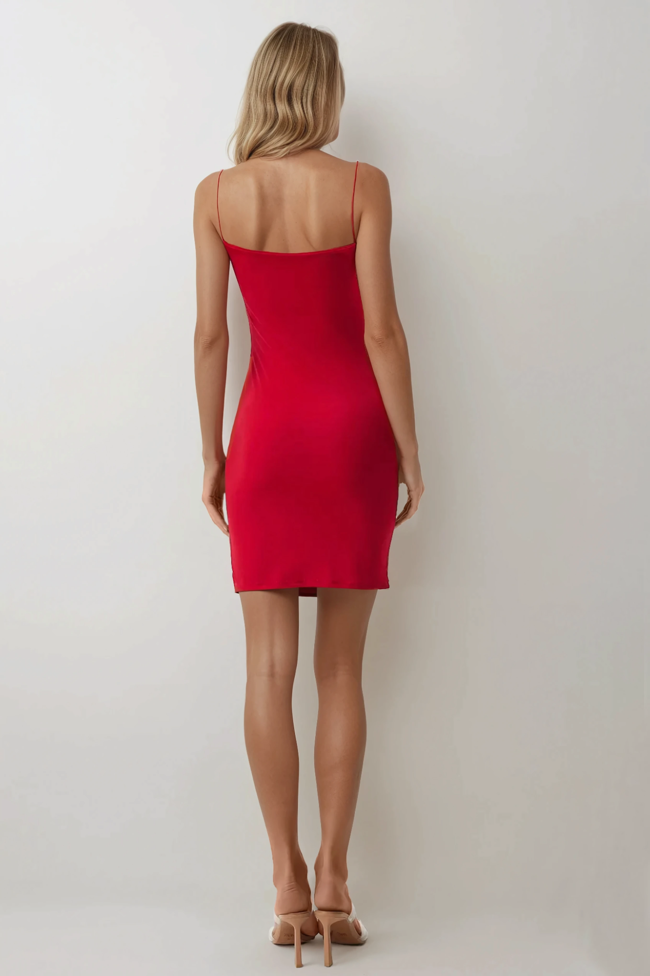 Square Neck Bodycon Mini Dress