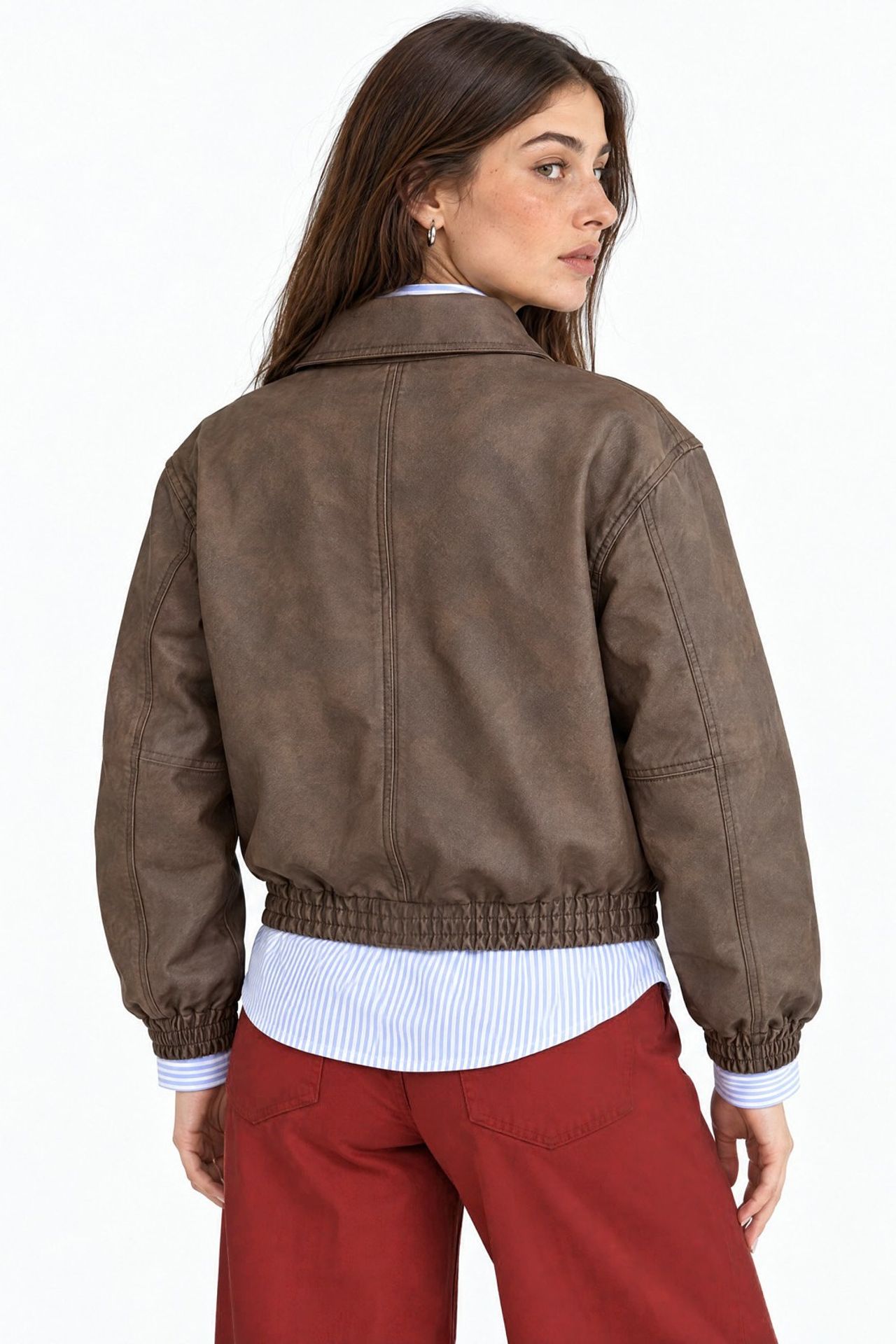 Faux Leather Jacket 3