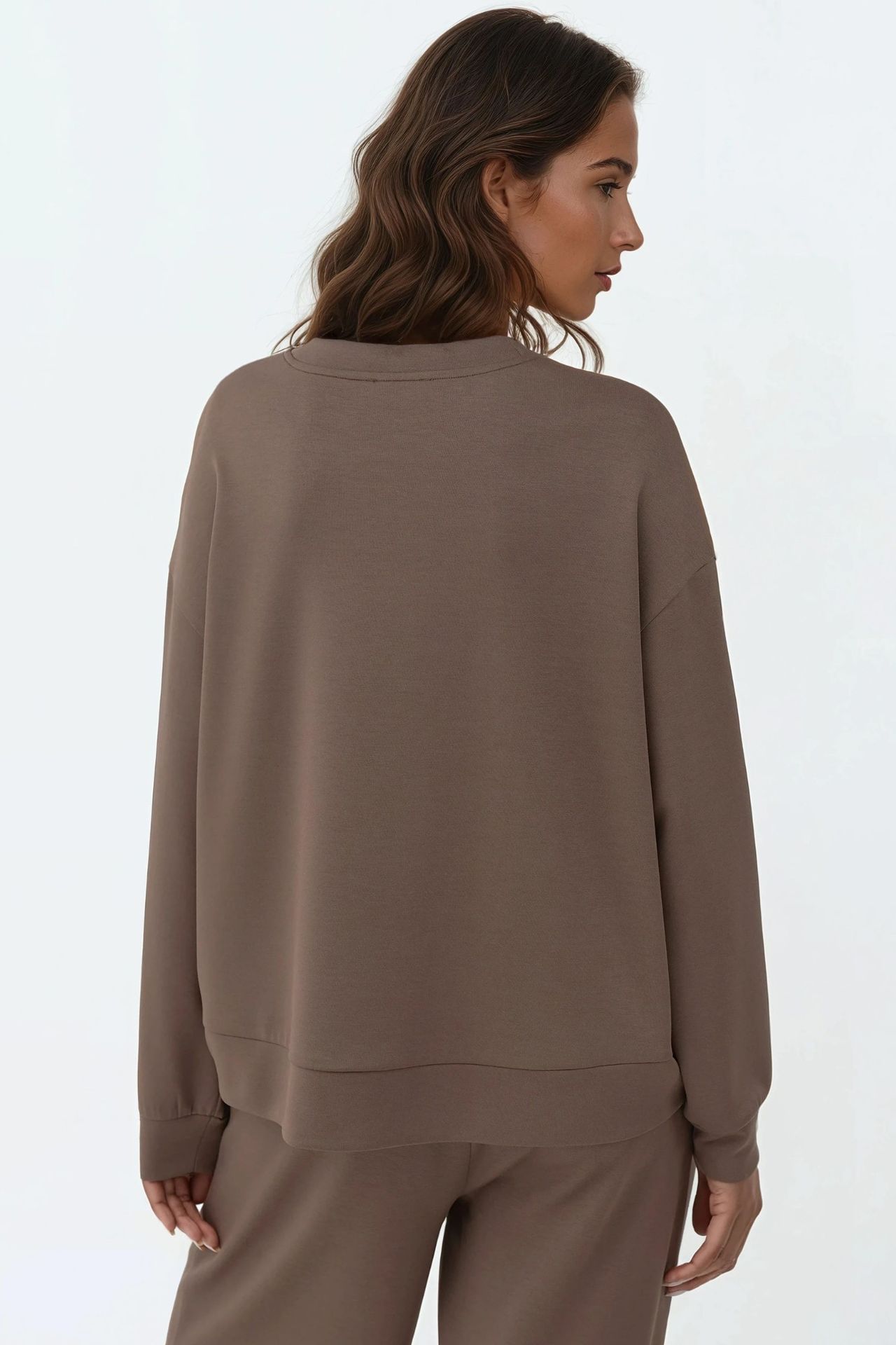 Modal Touch Basic Sweatshirt