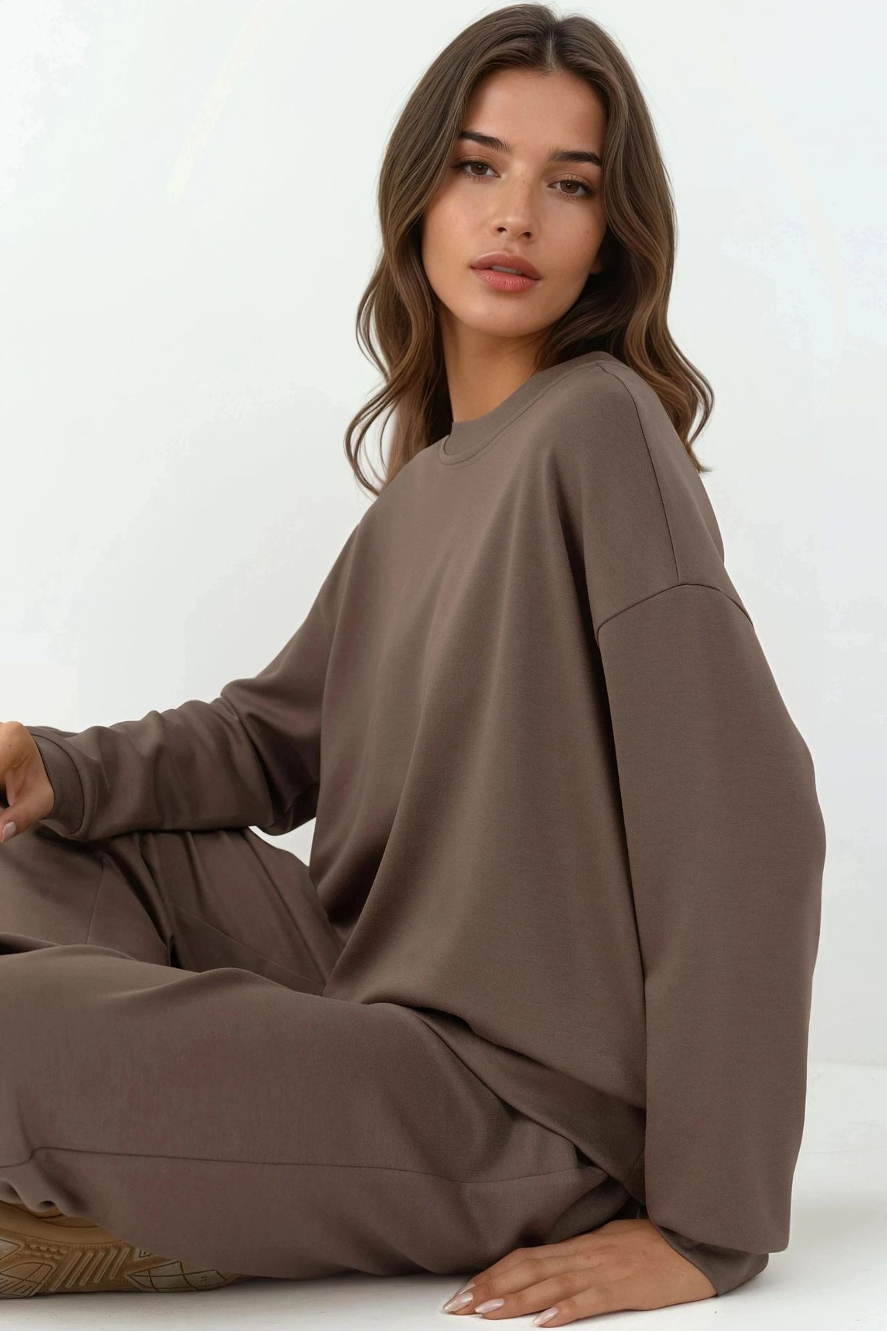 Modal Touch Basic Sweatshirt