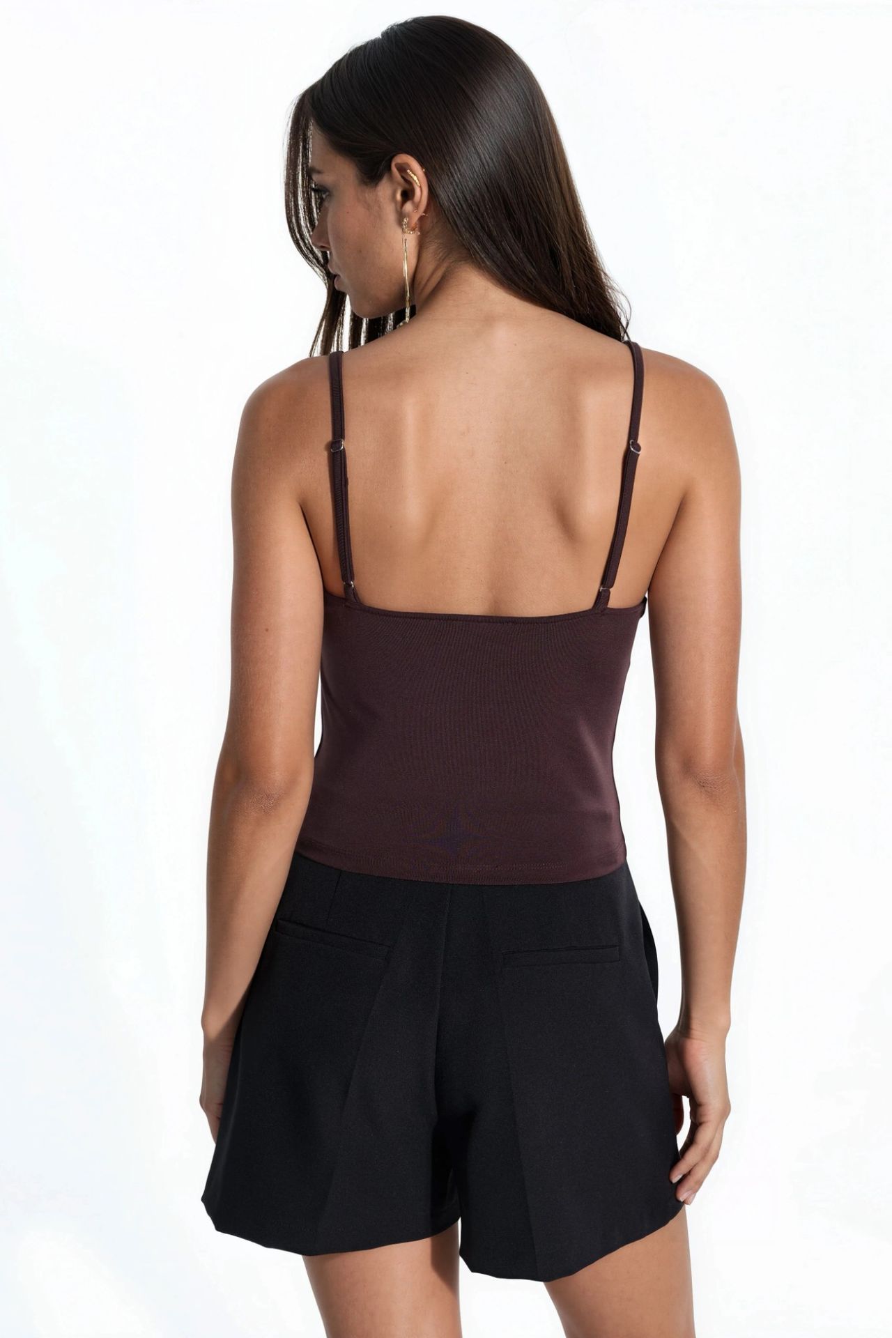 Lace Detailed Heart Neck Top 3