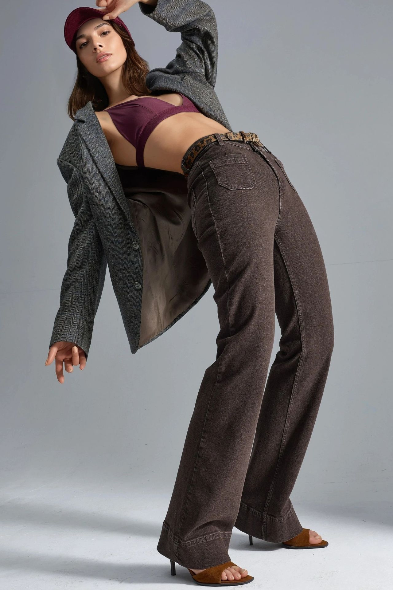 High Waist Flare Jeans